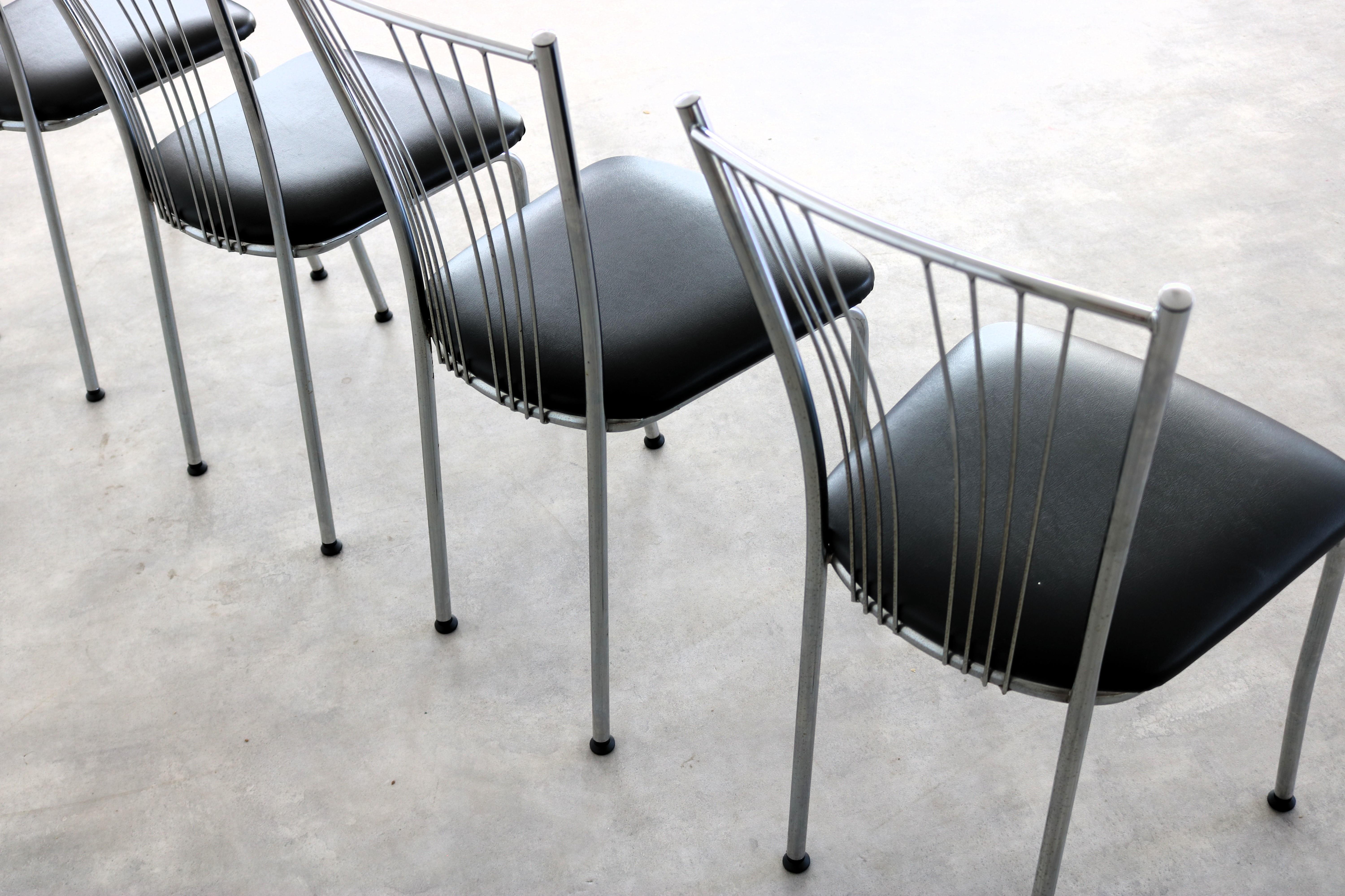 Chaises de salle à manger vintage  chaises  1970s  Période  1970s en vente 2