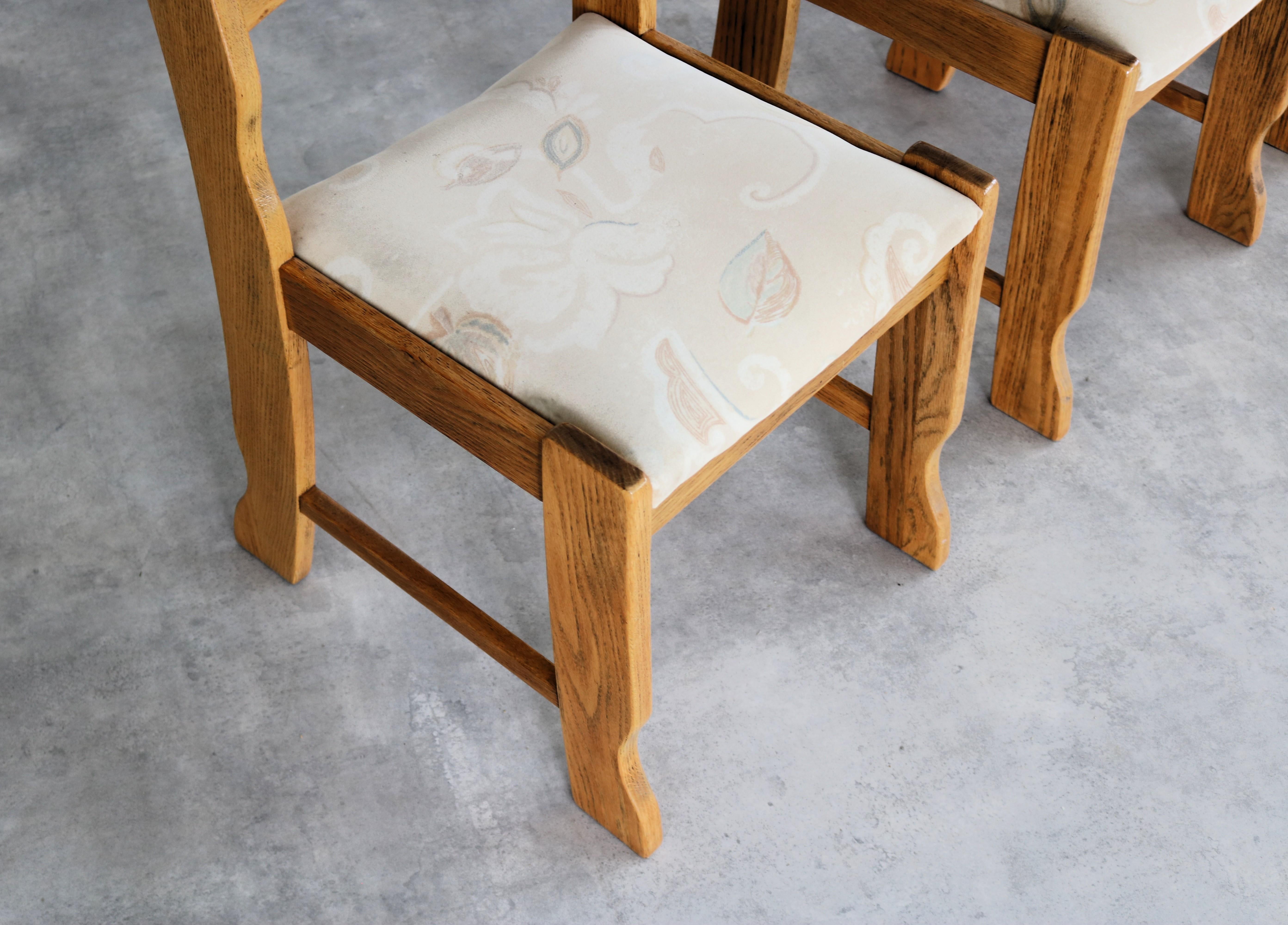 Mid-20th Century vintage dining chairs  chairs  brutalist  1960s For Sale