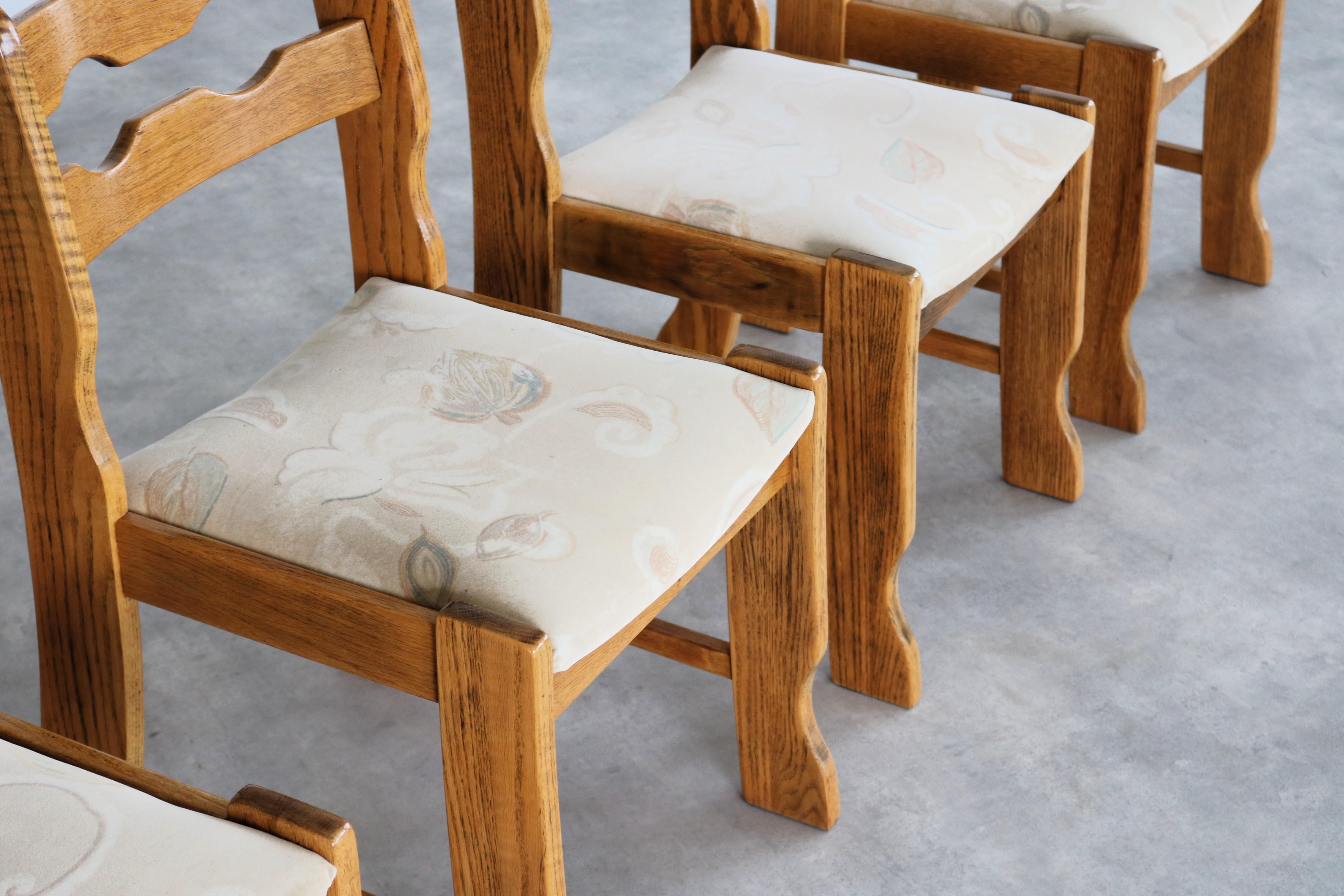 vintage dining chairs  chairs  brutalist  1960s For Sale 1