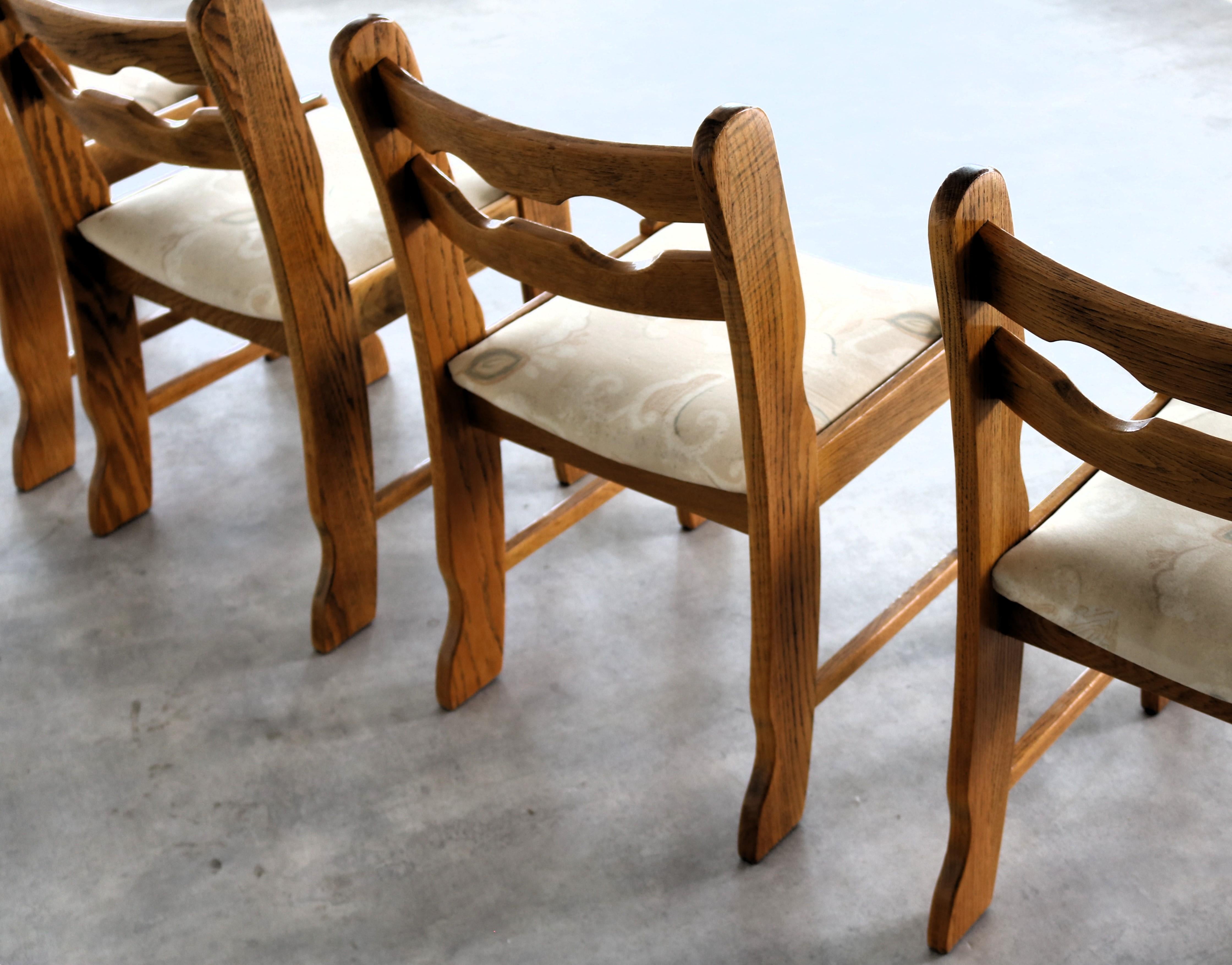 vintage dining chairs  chairs  brutalist  1960s For Sale 3