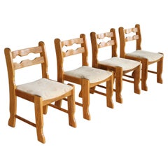 vintage dining chairs  chairs  brutalist  1960s