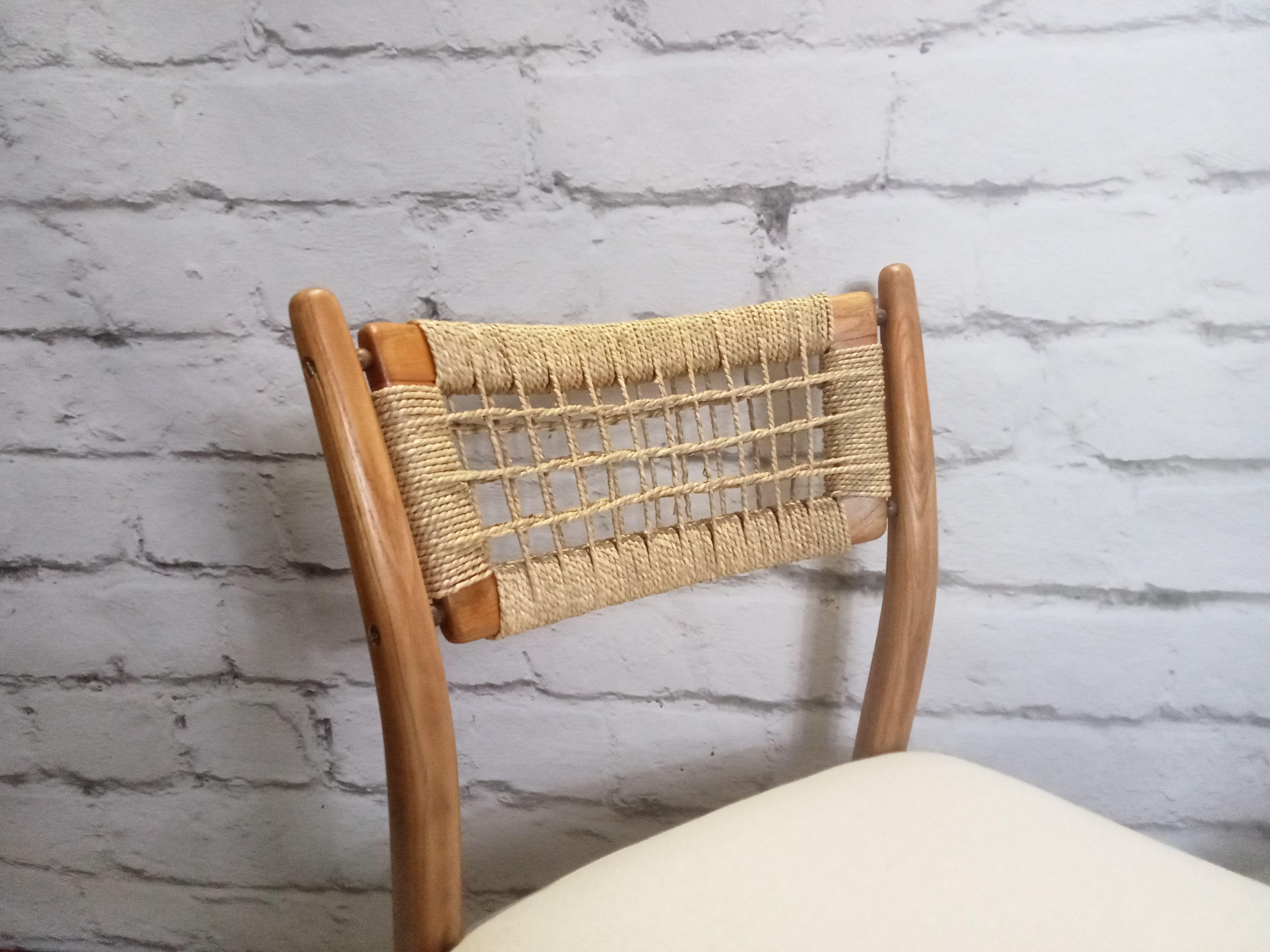 British Vintage Dining Chairs, Set of 4
