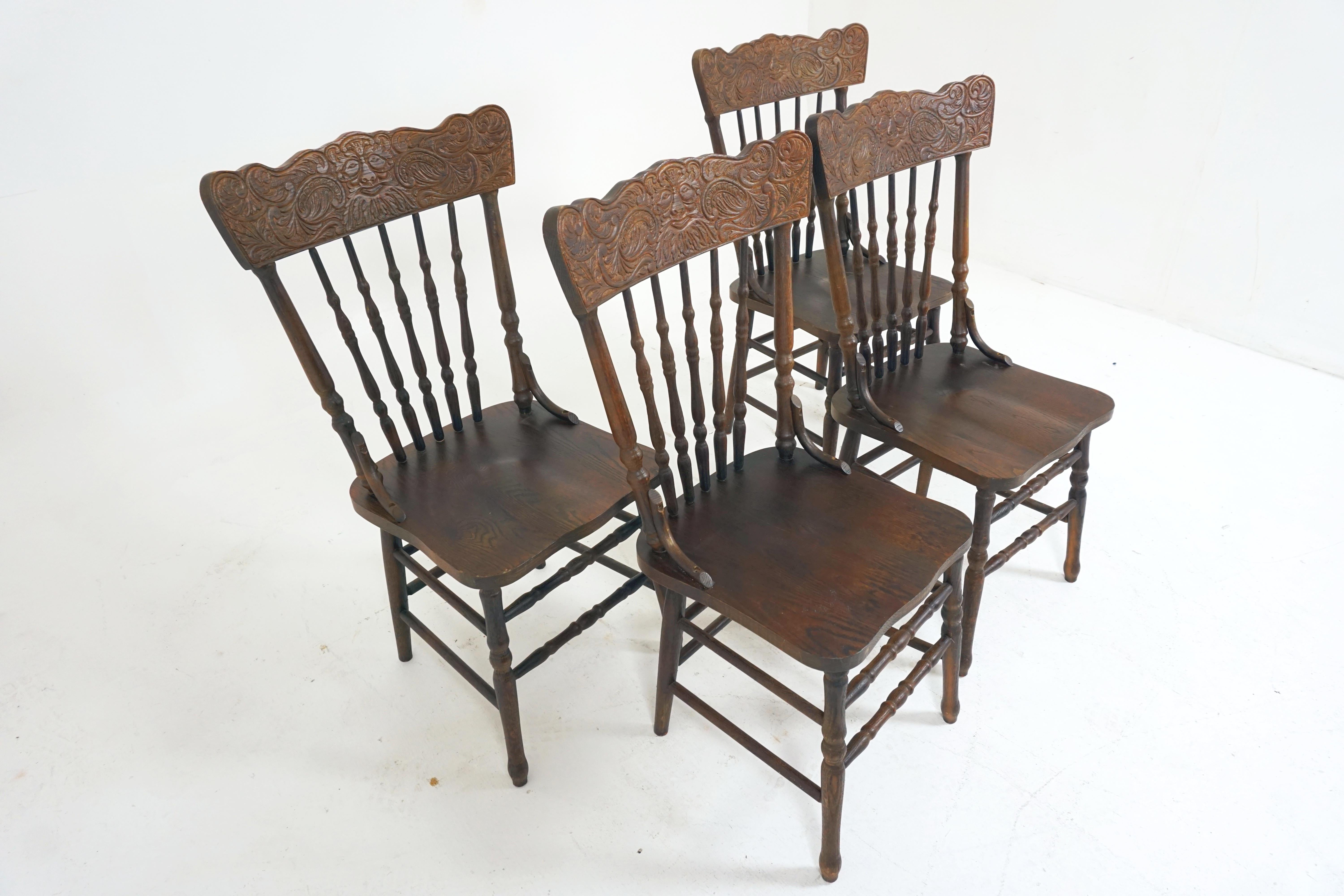 reproduction pressed back chairs