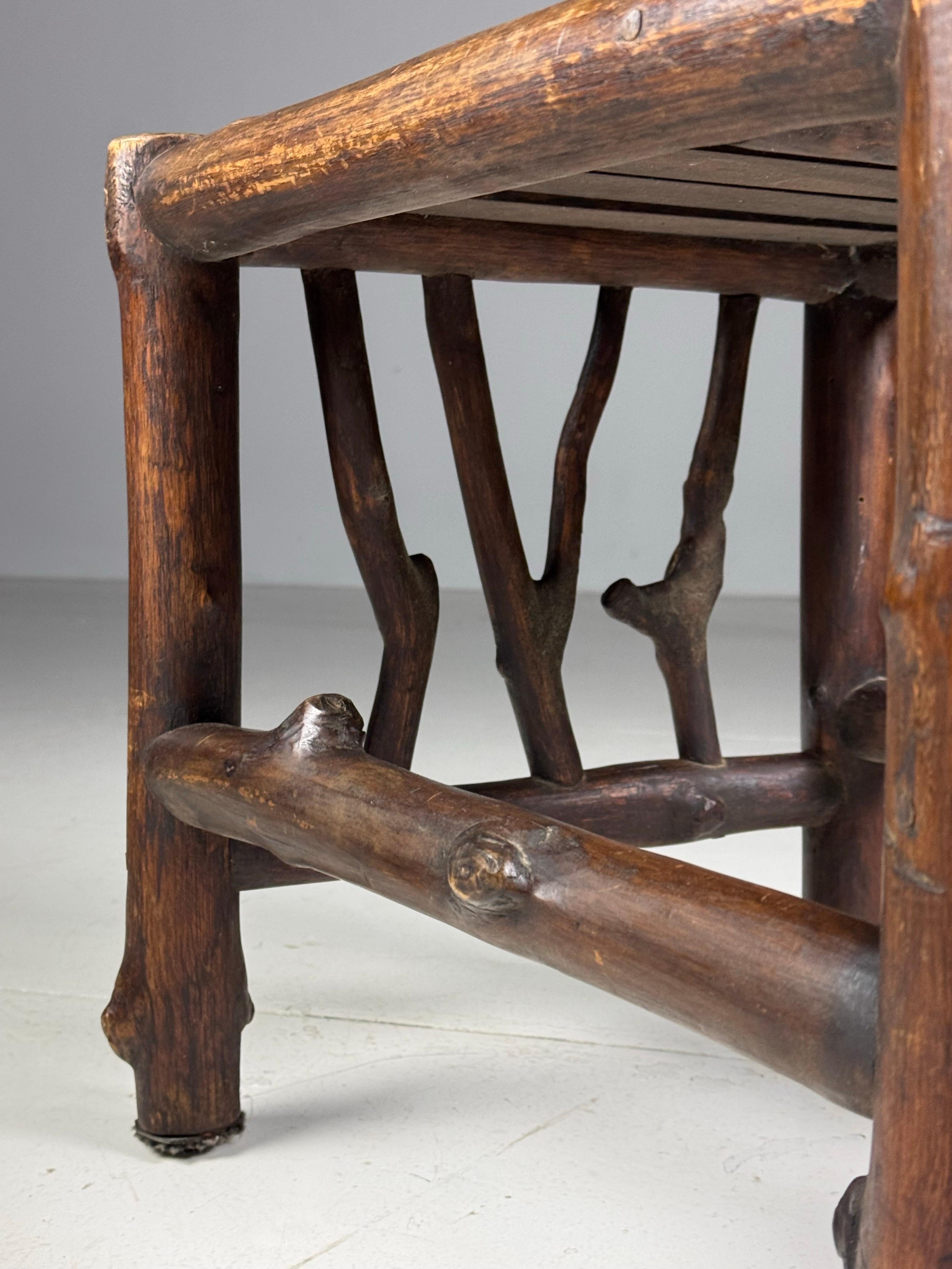Chaises de salle à manger vintage tronc en vente 12