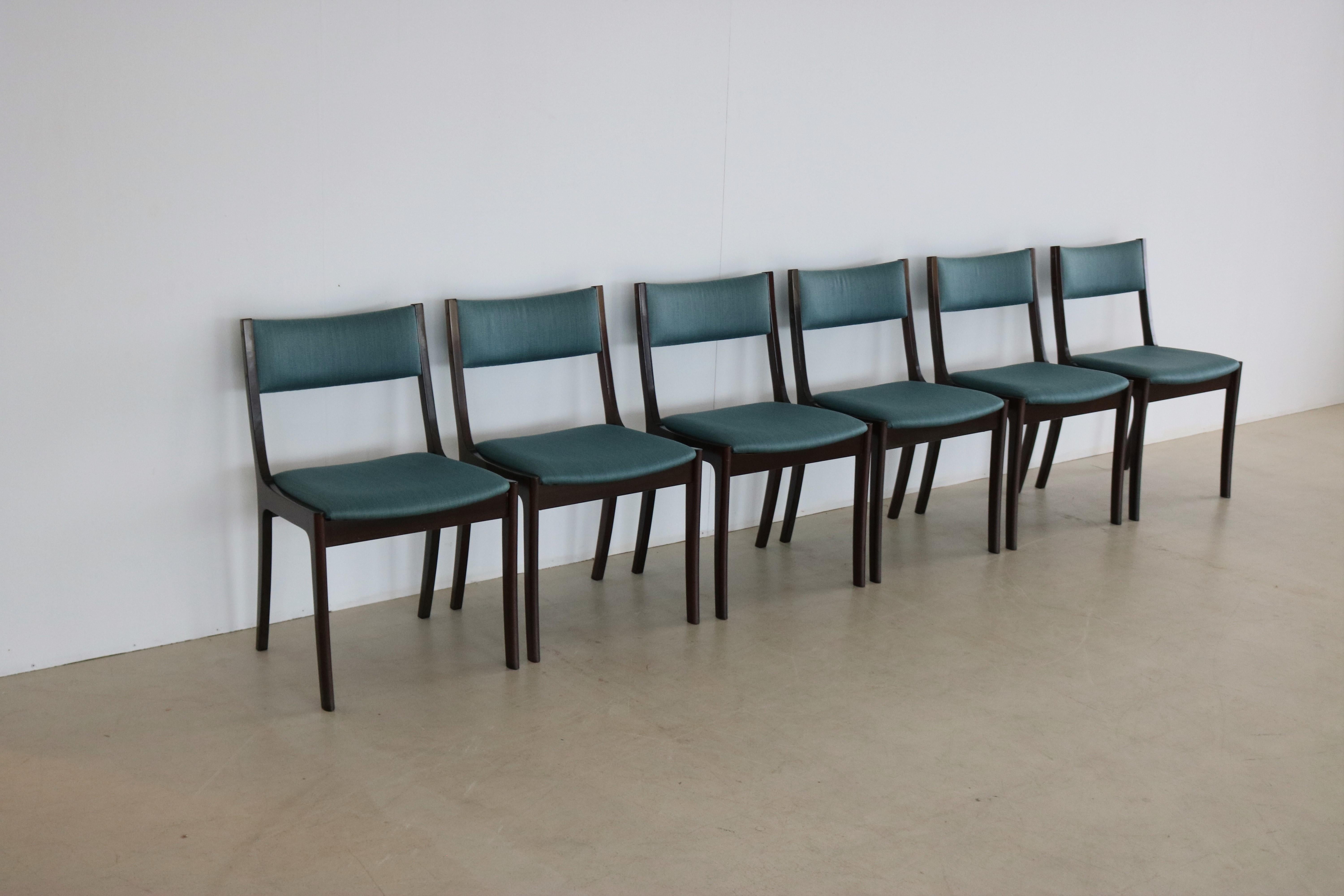 Mid-20th Century Vintage Dining Room Chairs Chairs 50s Danish For Sale