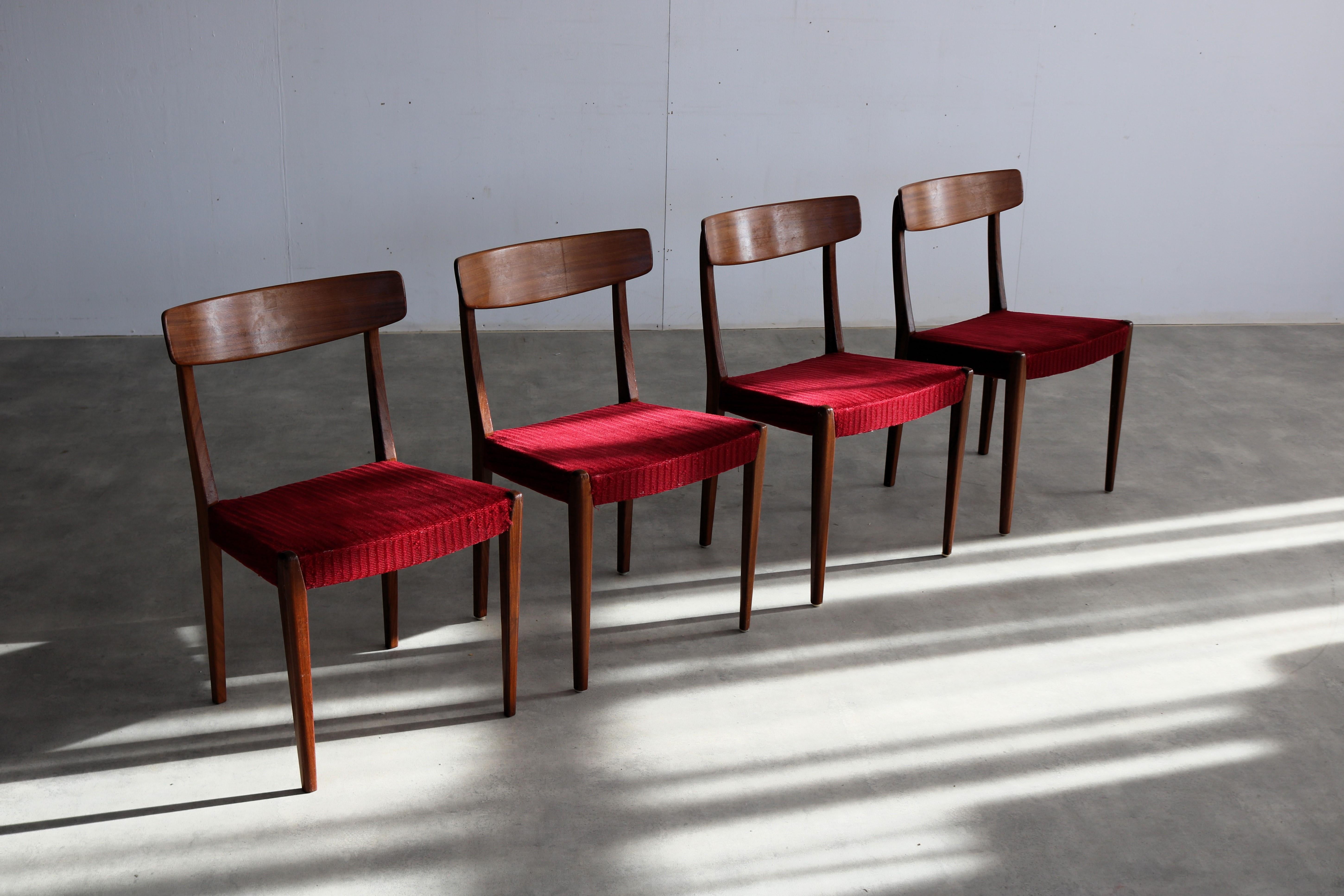 Swedish vintage dining room chairs  chairs  60s  Skaraborgs
