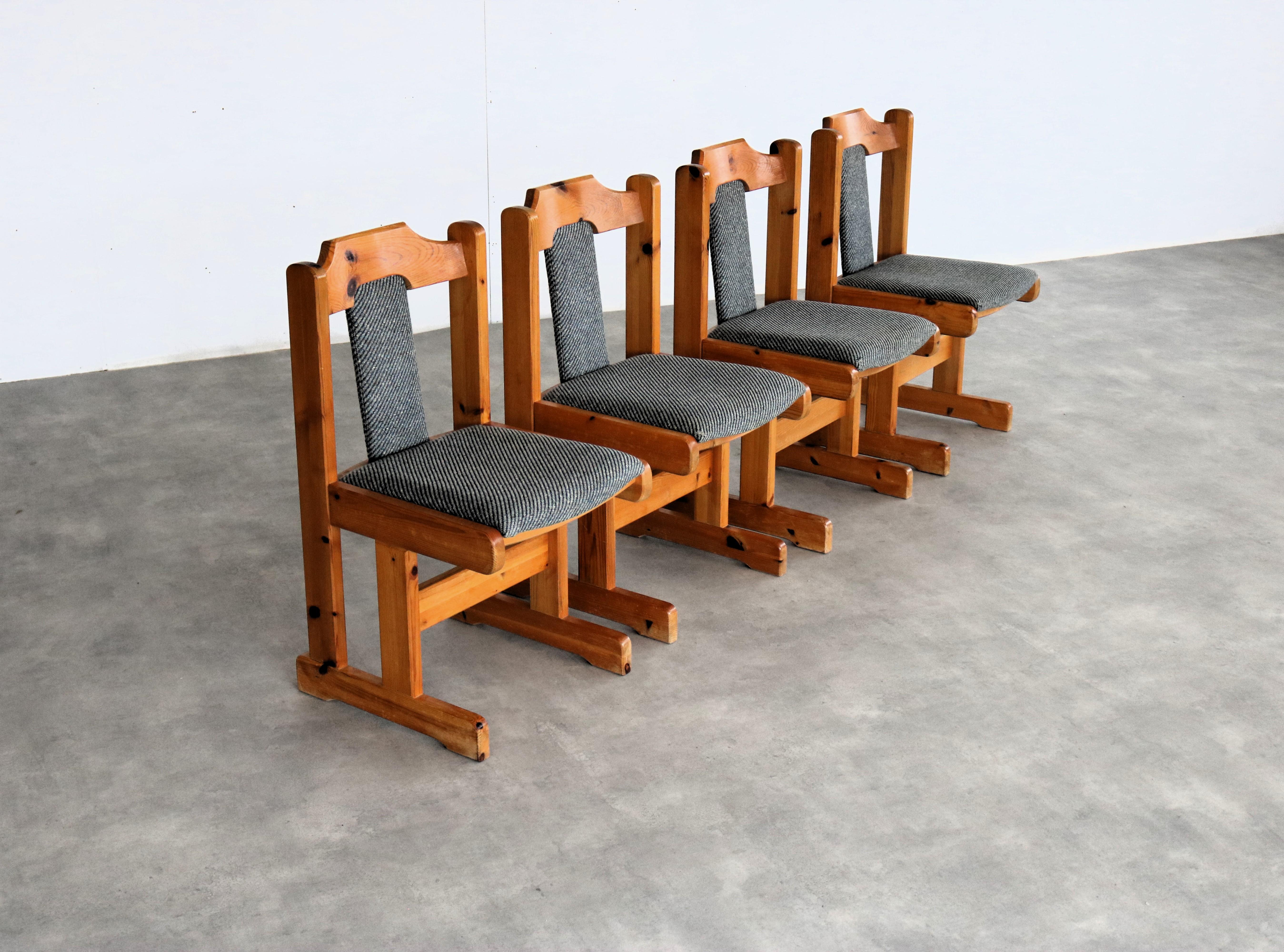 vintage dining room chairs  chairs  60s  Sweden For Sale 6