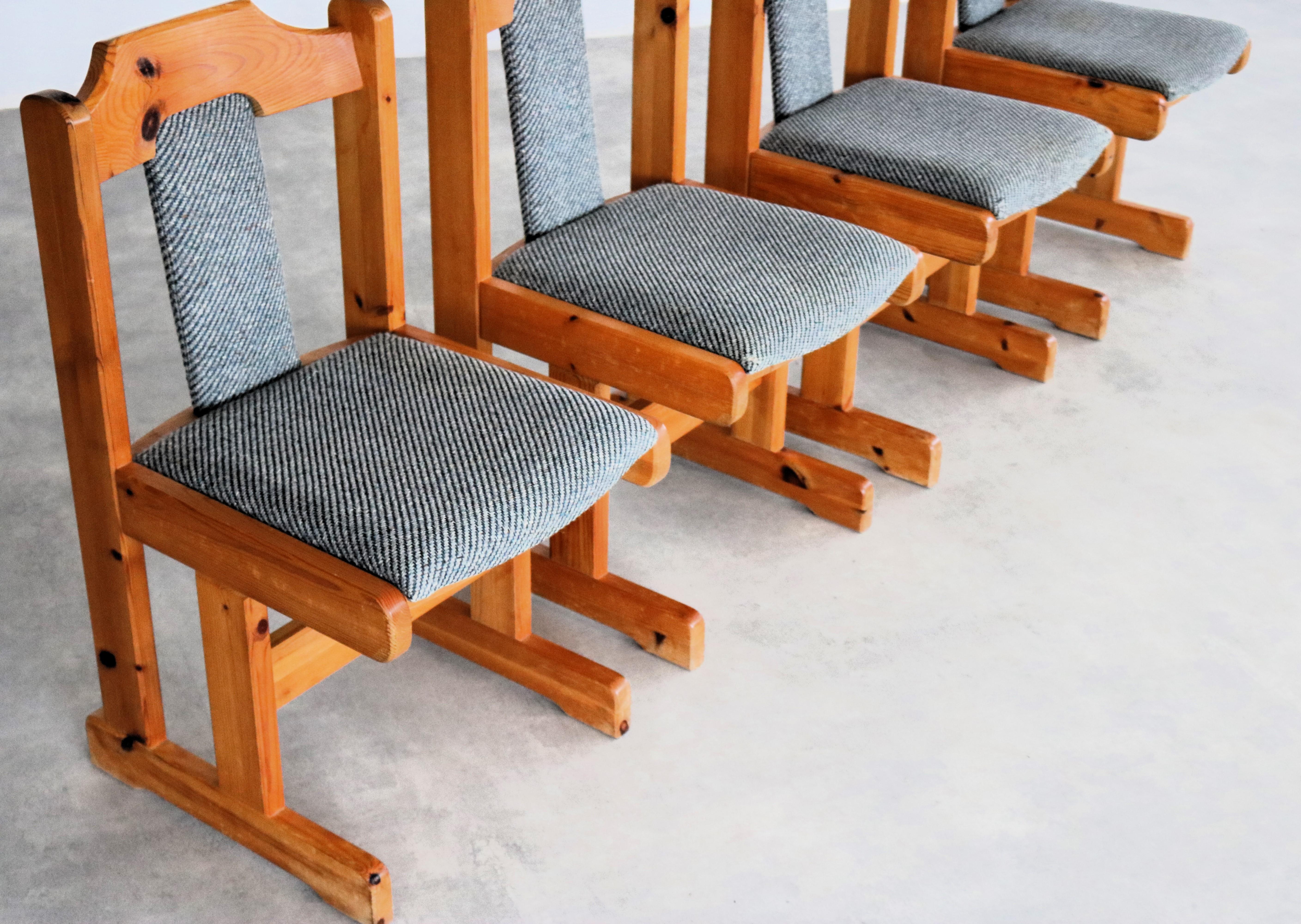 vintage dining room chairs  chairs  60s  Sweden For Sale 8