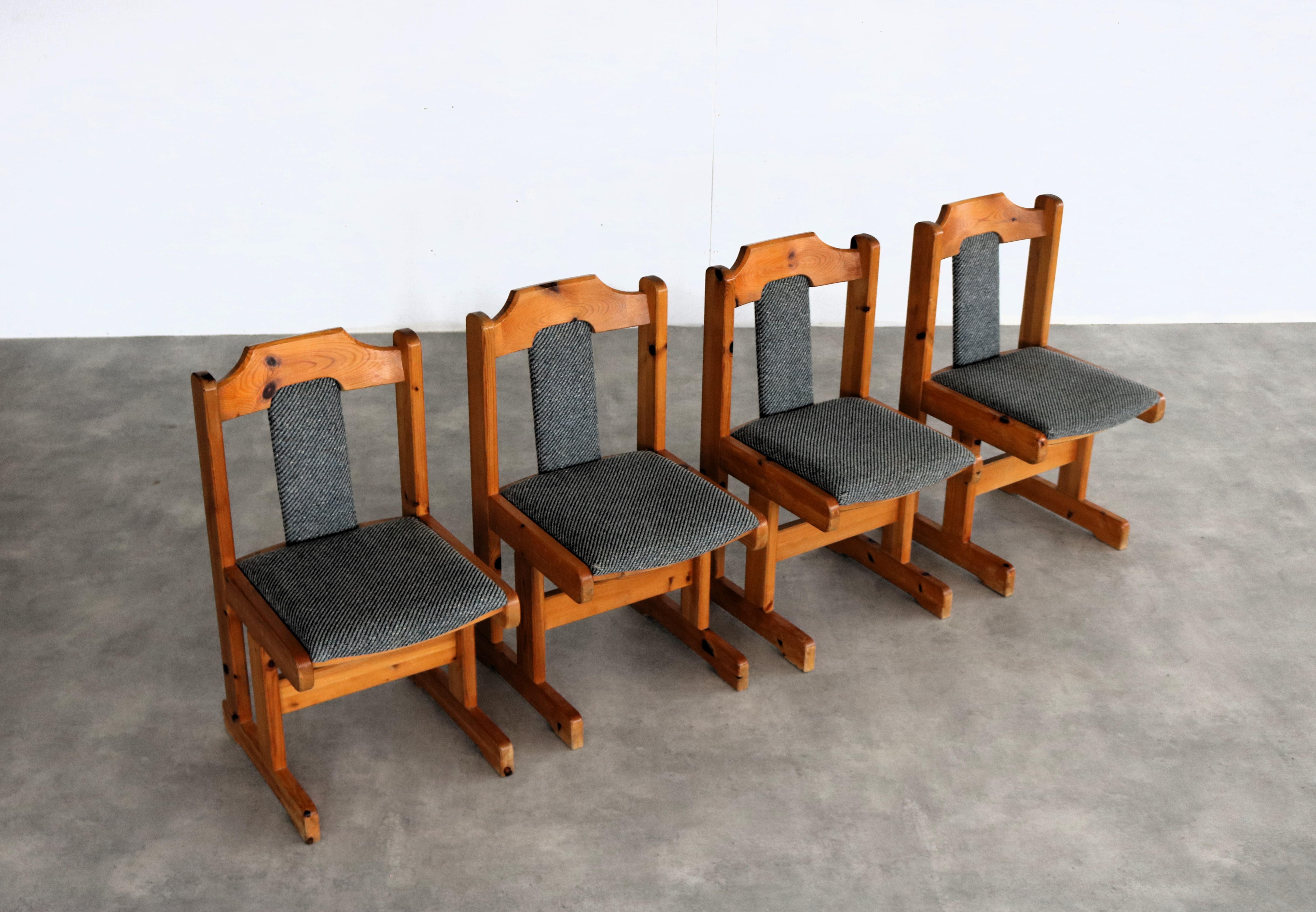 vintage dining room chairs  chairs  60s  Sweden For Sale 11