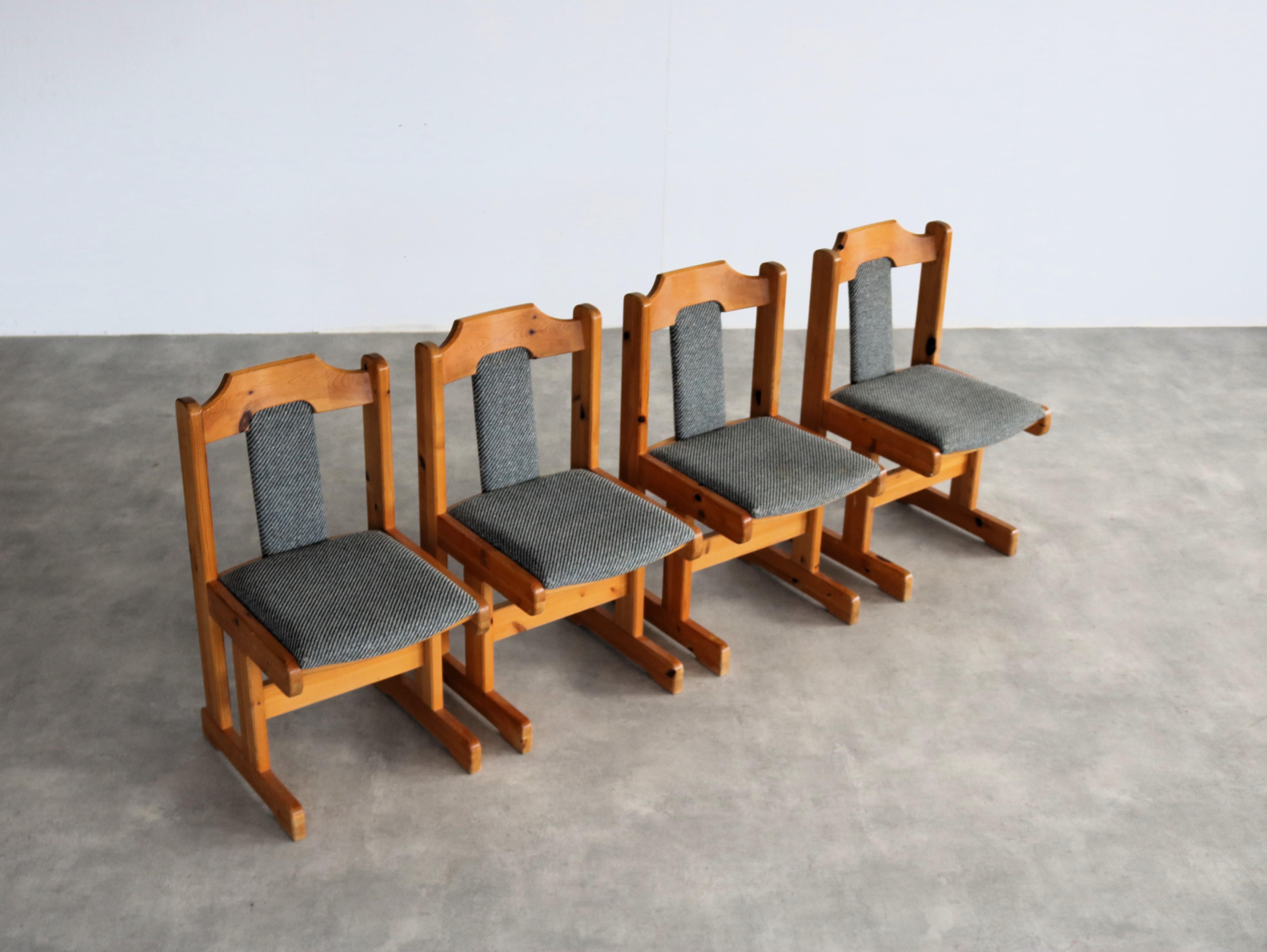 vintage dining room chairs  chairs  60s  Sweden For Sale 3