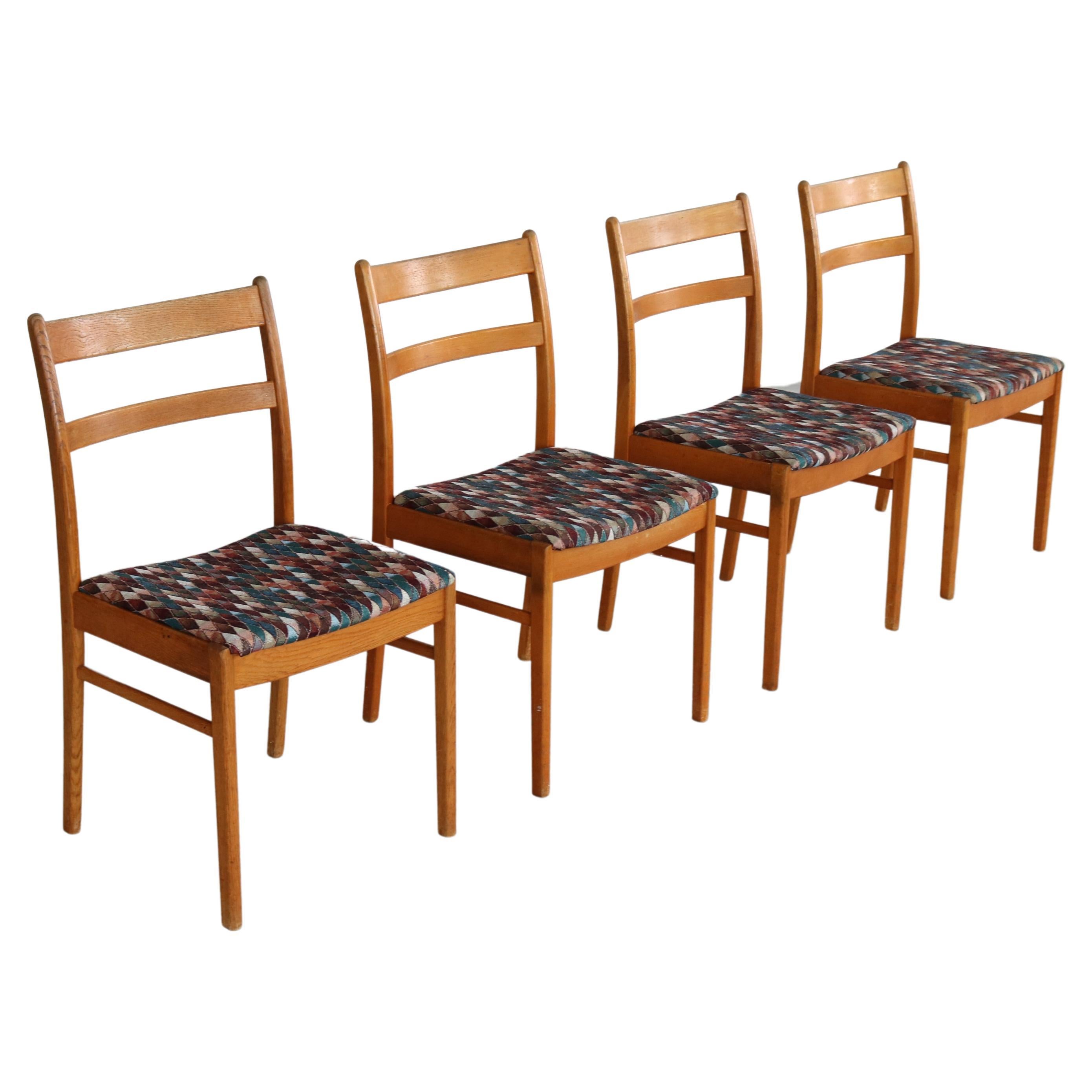 Chaises de salle à manger vintage  chaises  60s  Suède