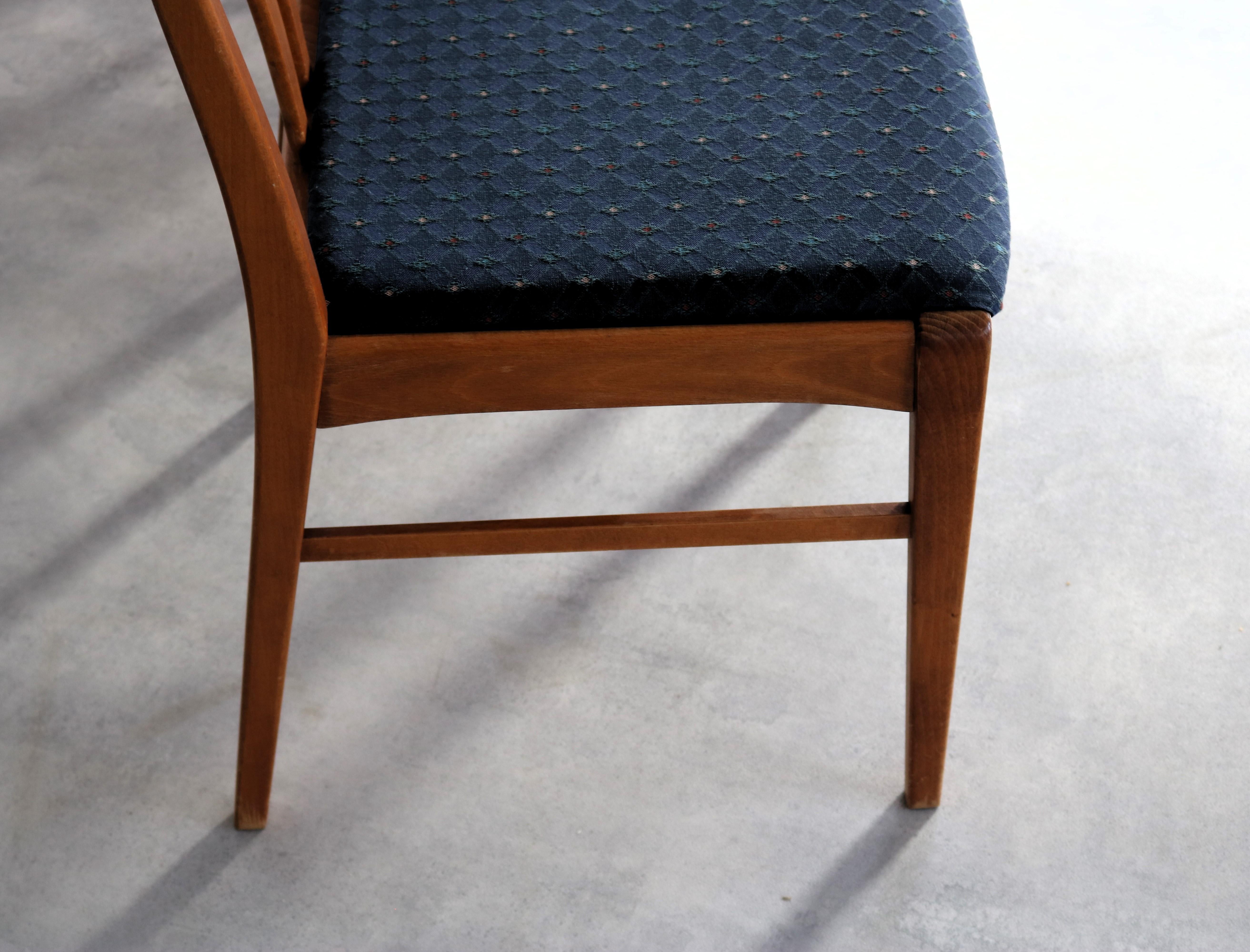 Vintage Esszimmerstühle  Stühle  60s  Schwedisch im Angebot 5