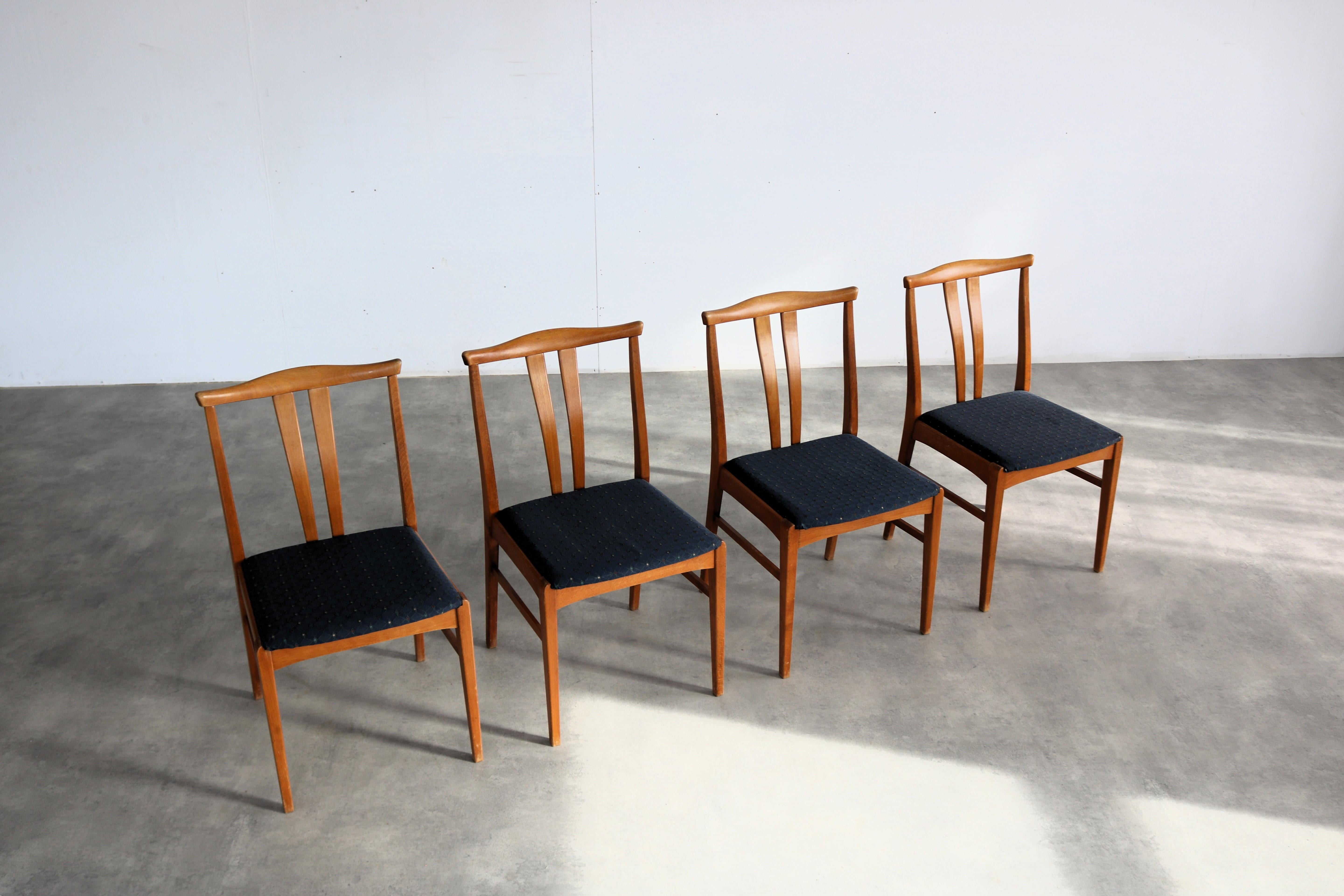 Vintage Esszimmerstühle  Stühle  60s  Schwedisch im Angebot 6