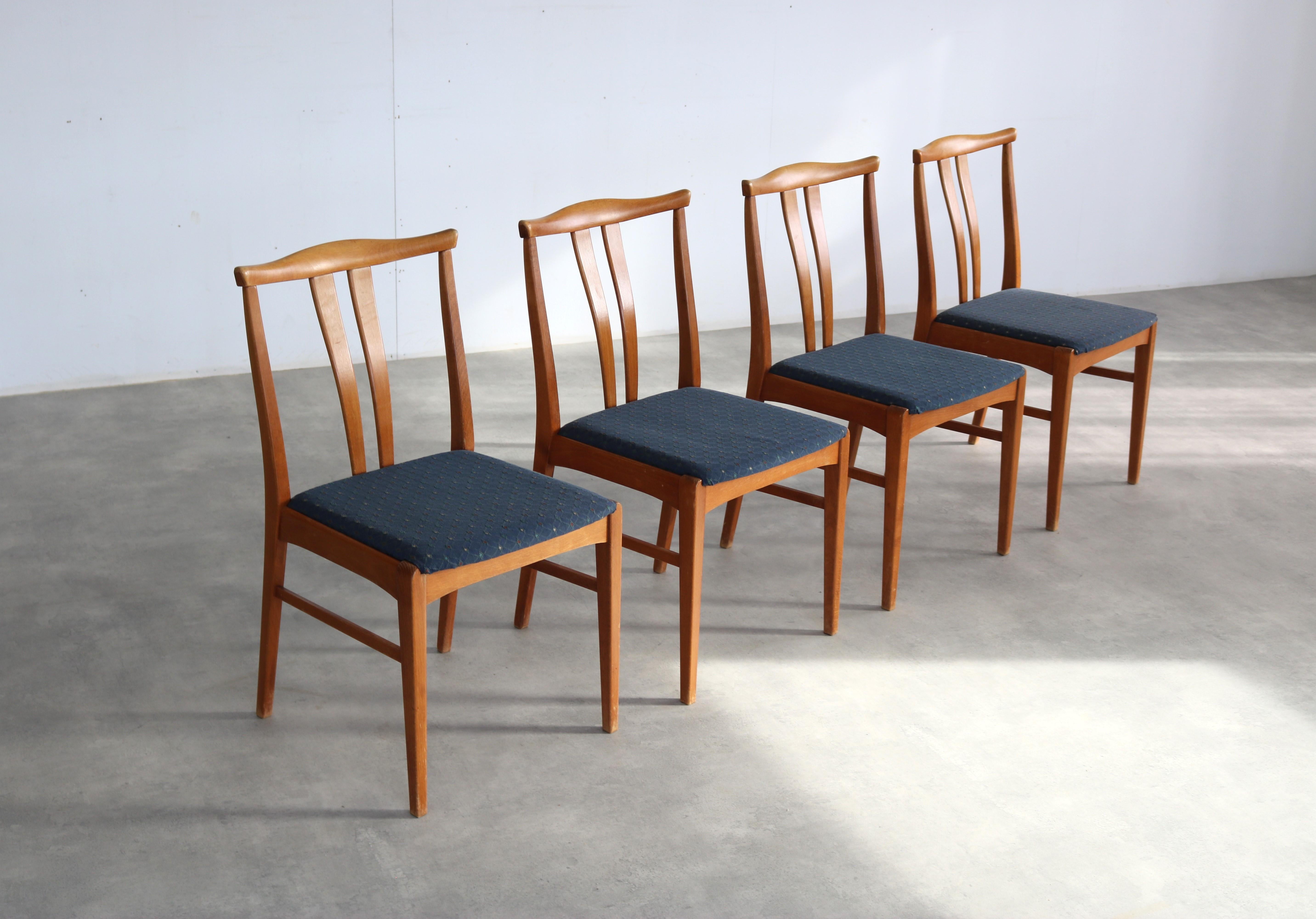 Mid-20th Century vintage dining room chairs  chairs  60s  Swedish For Sale