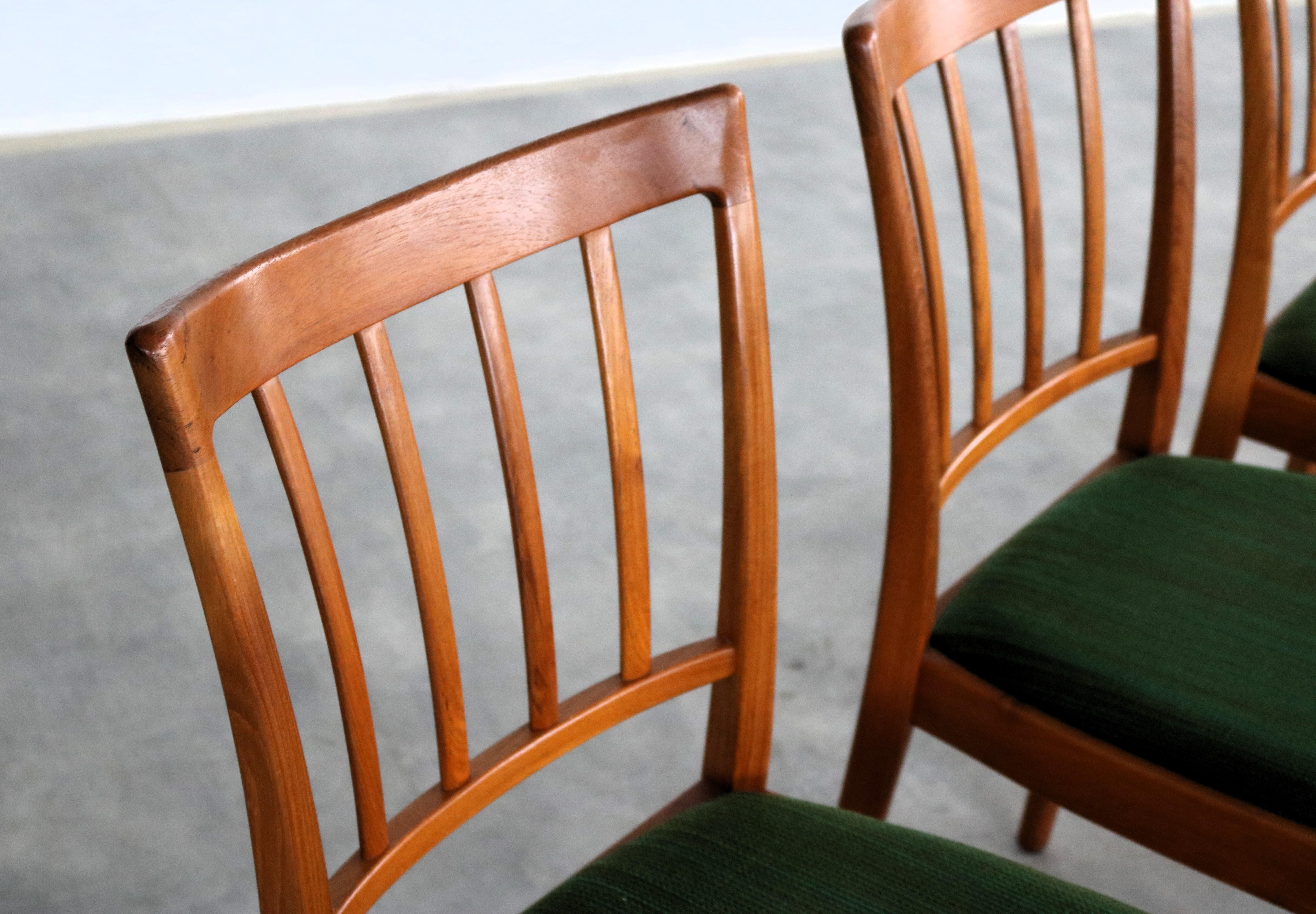 Fabric vintage dining room chairs  chairs  60s  Swedish