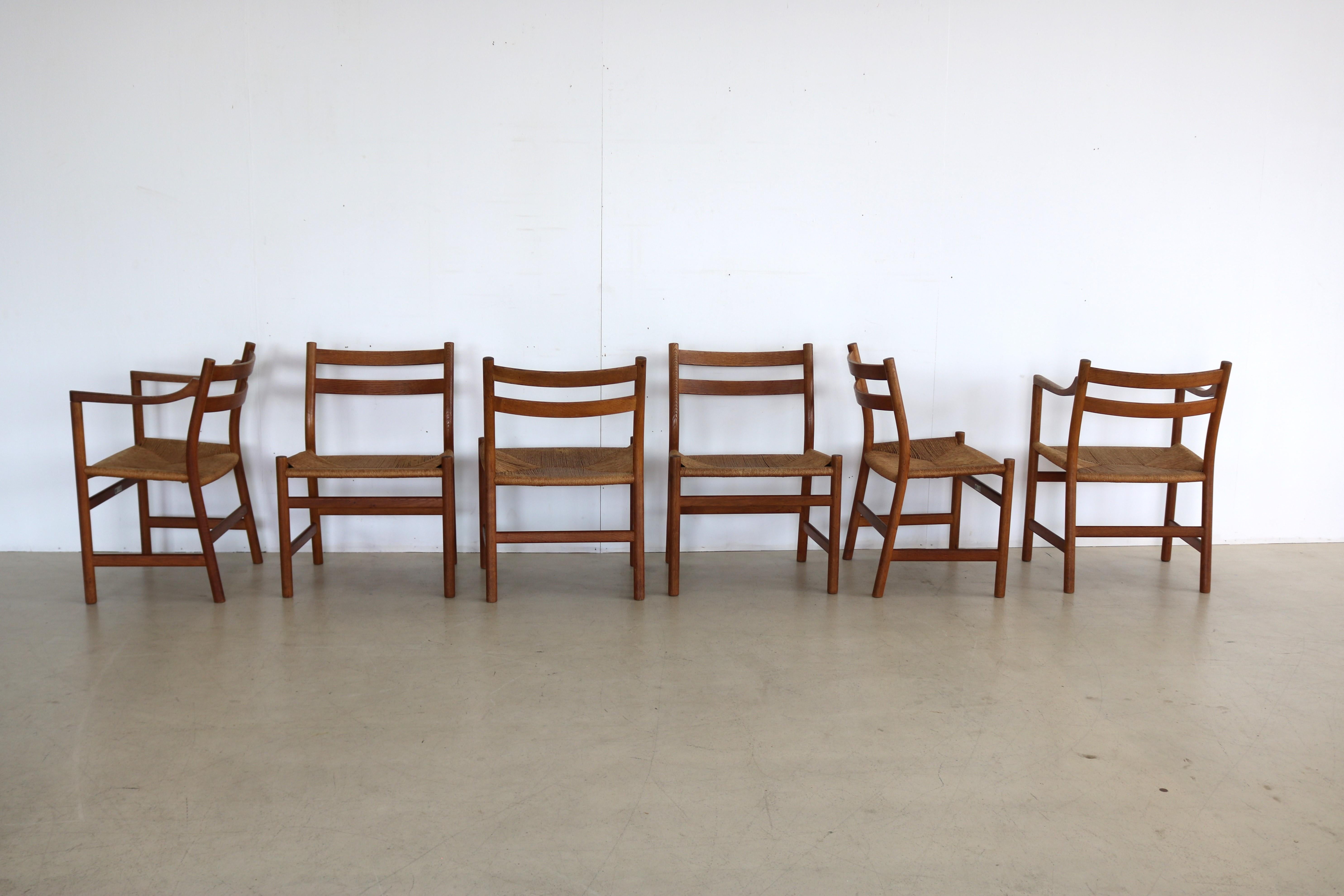  vintage dining room chairs | chairs | Hans Wegner | Danish For Sale 5