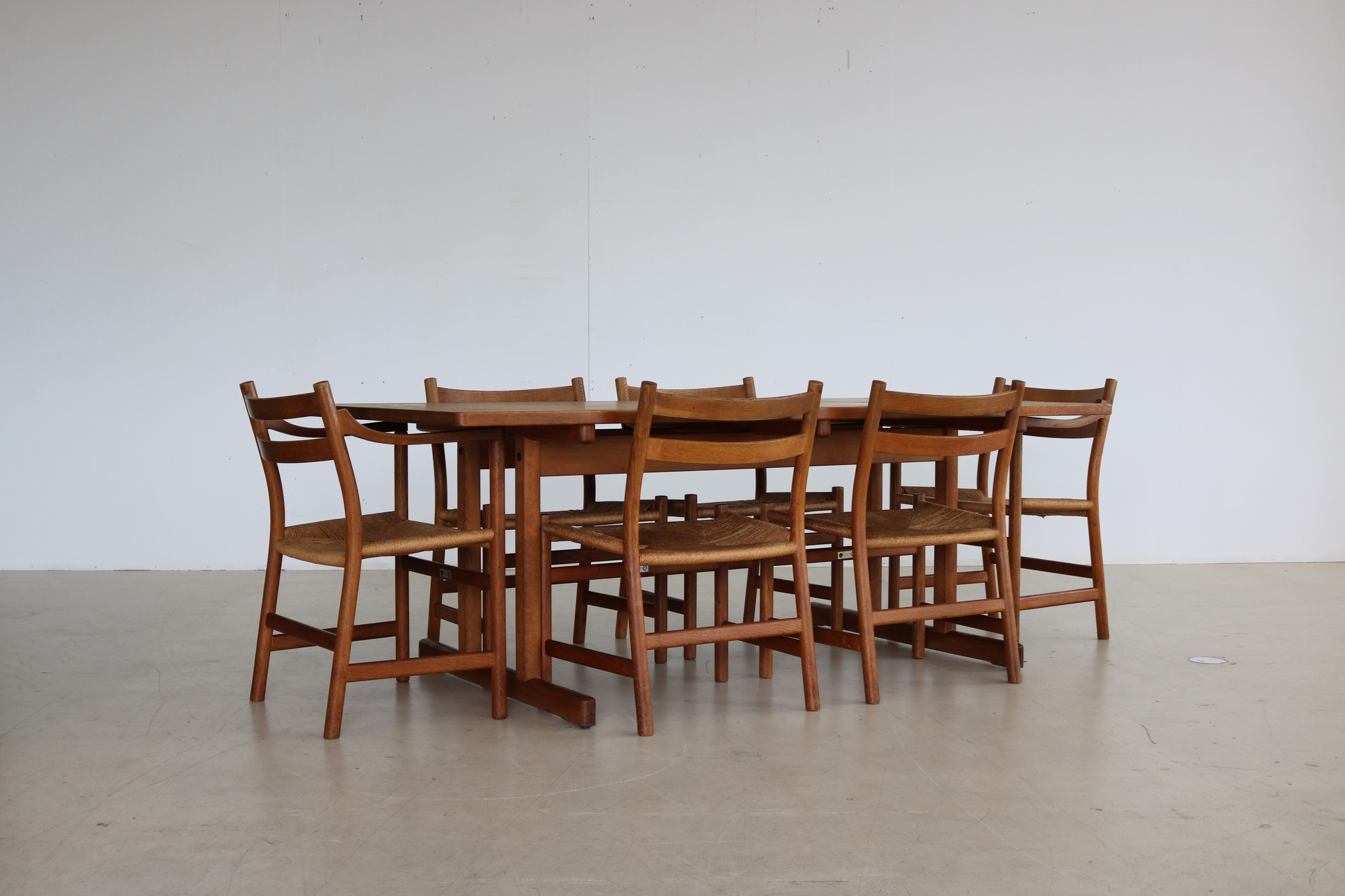  vintage dining room chairs | chairs | Hans Wegner | Danish For Sale 13