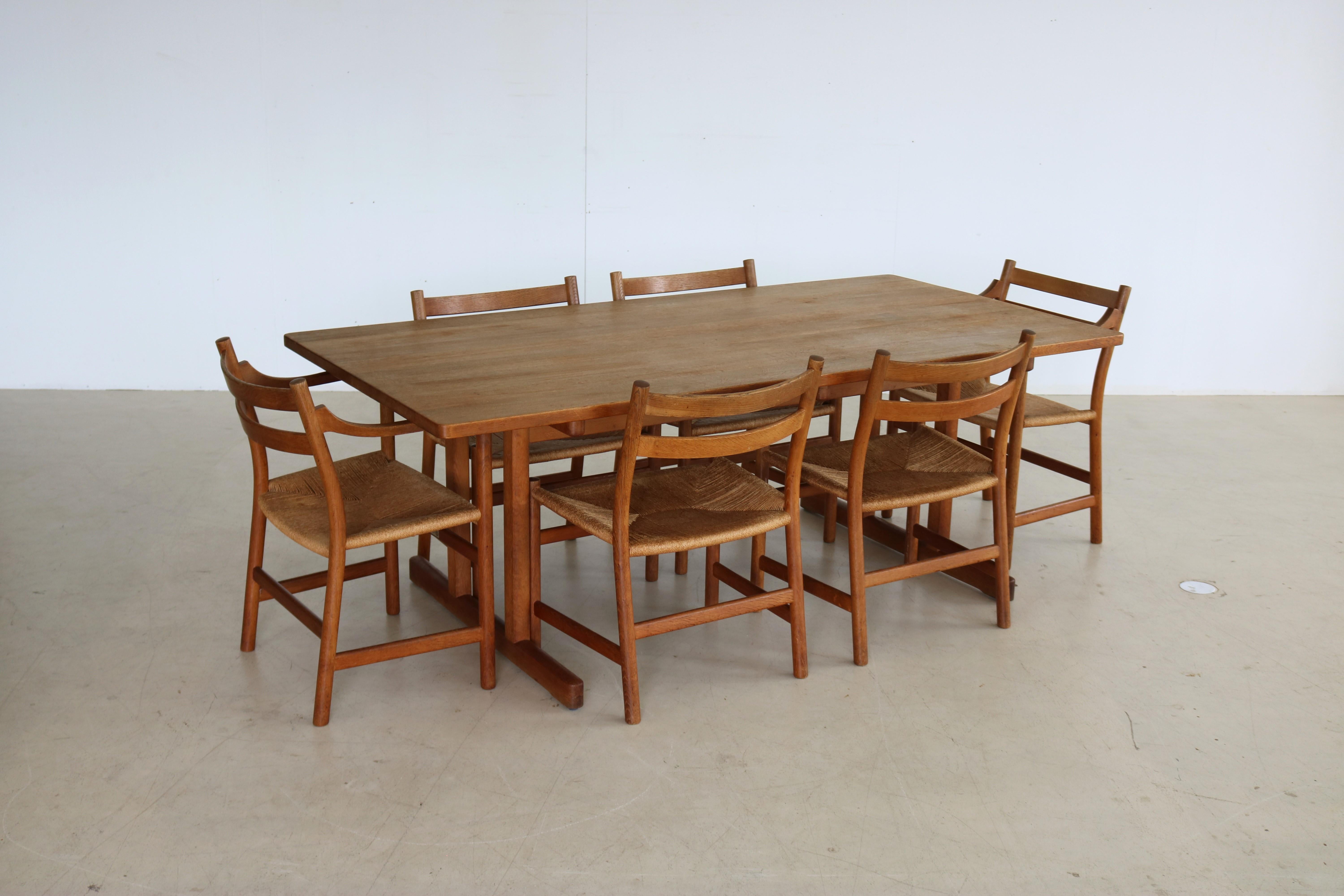  vintage dining room chairs | chairs | Hans Wegner | Danish For Sale 14