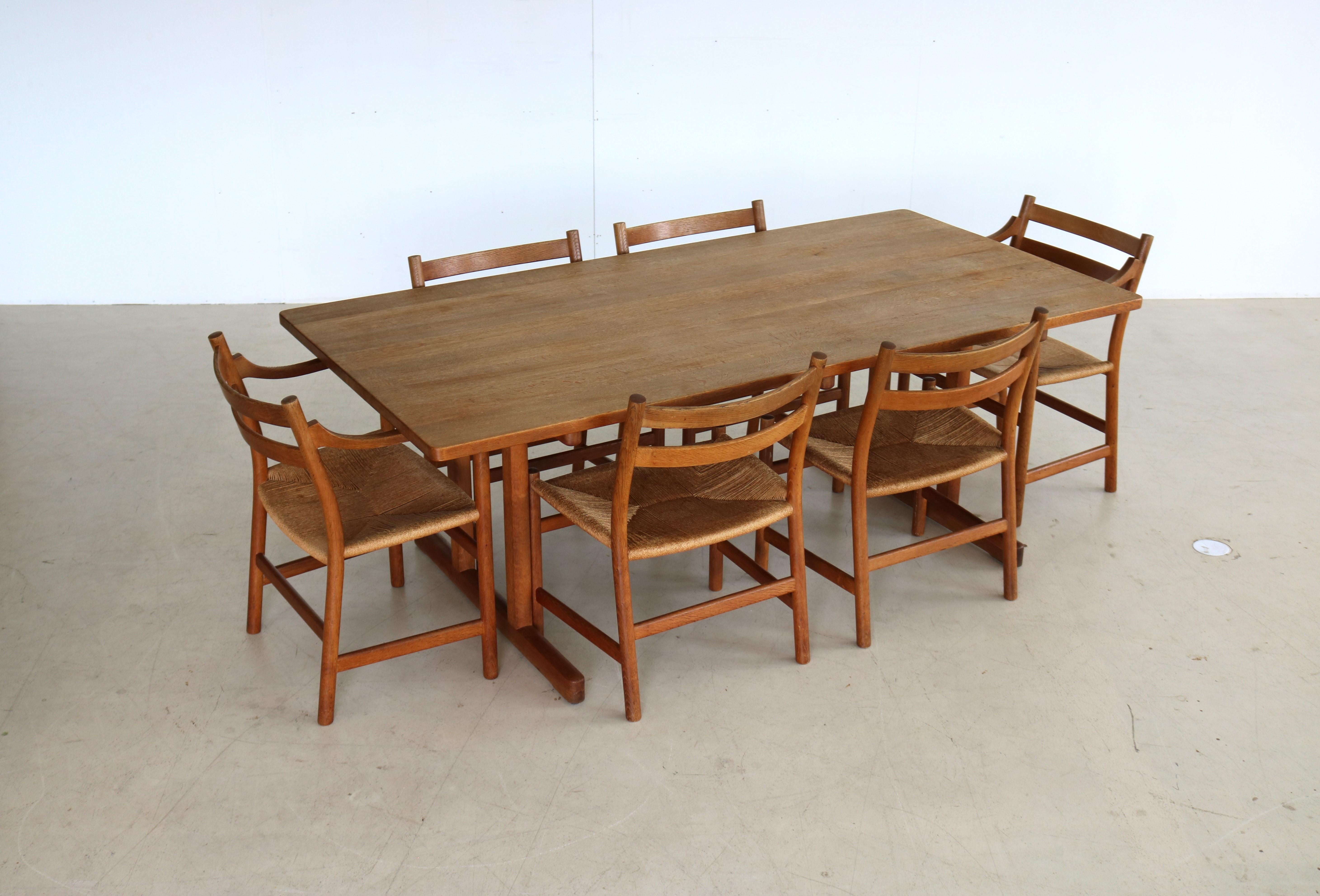  vintage dining room chairs | chairs | Hans Wegner | Danish For Sale 15