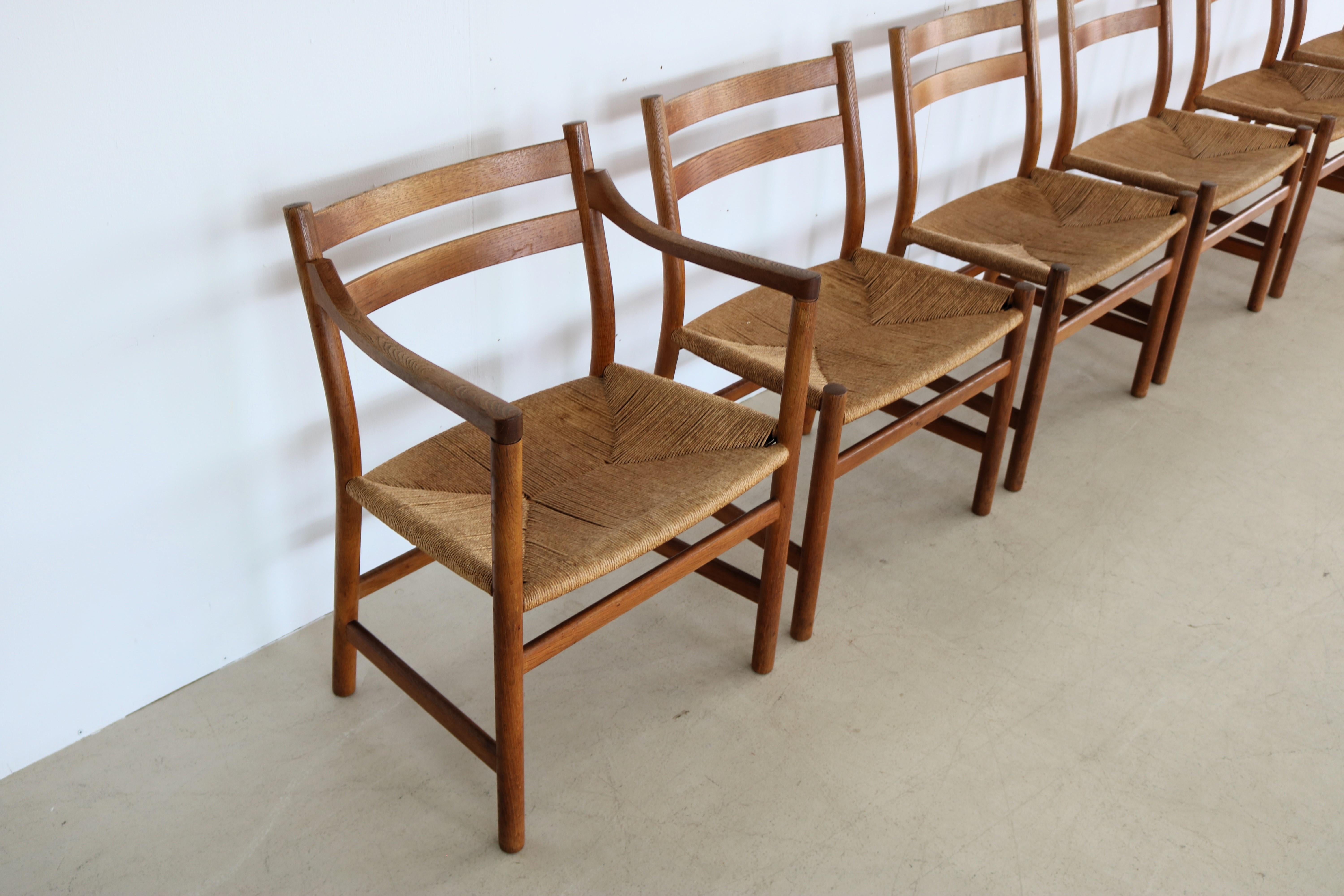 Papercord  vintage dining room chairs | chairs | Hans Wegner | Danish For Sale