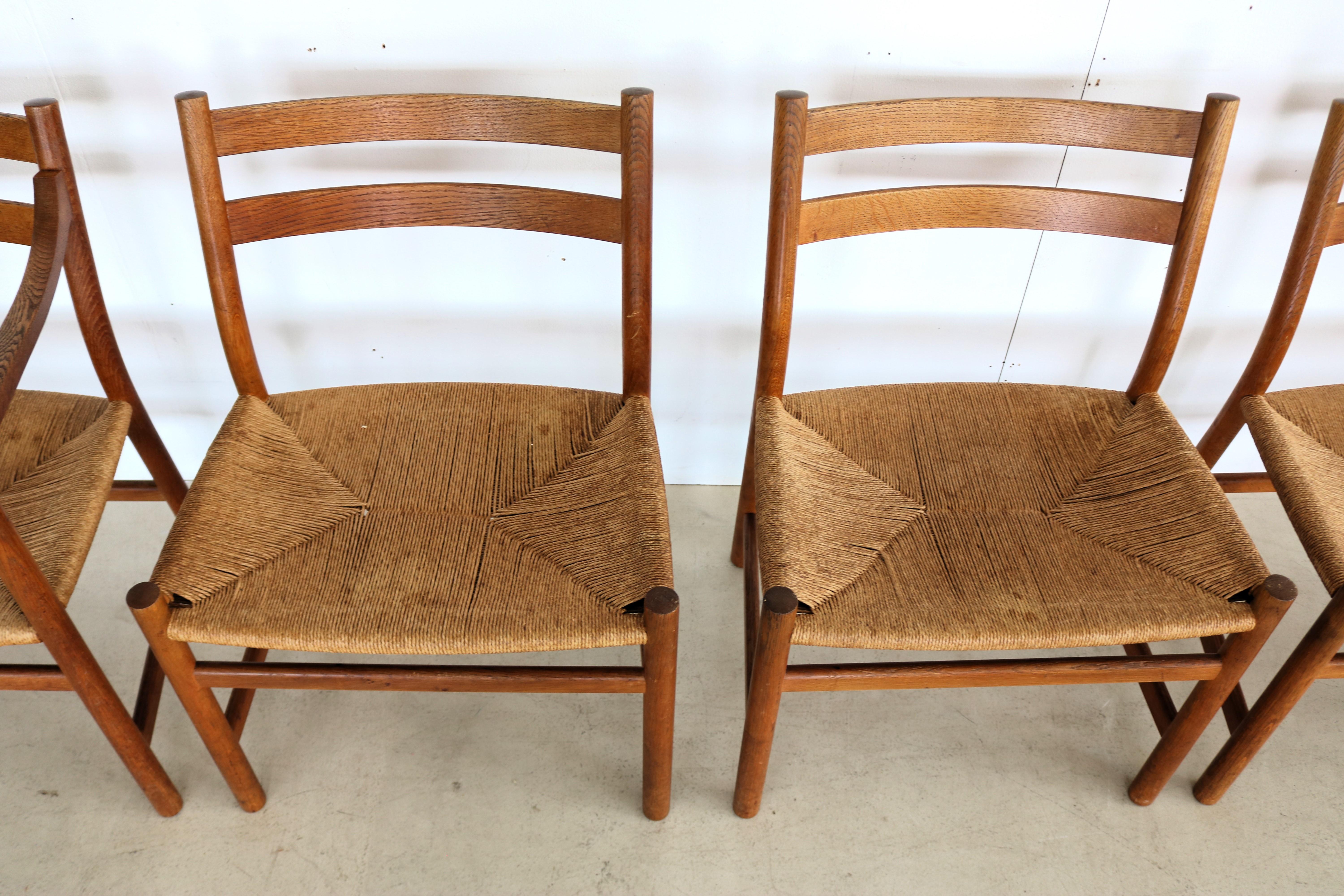  vintage dining room chairs | chairs | Hans Wegner | Danish For Sale 1