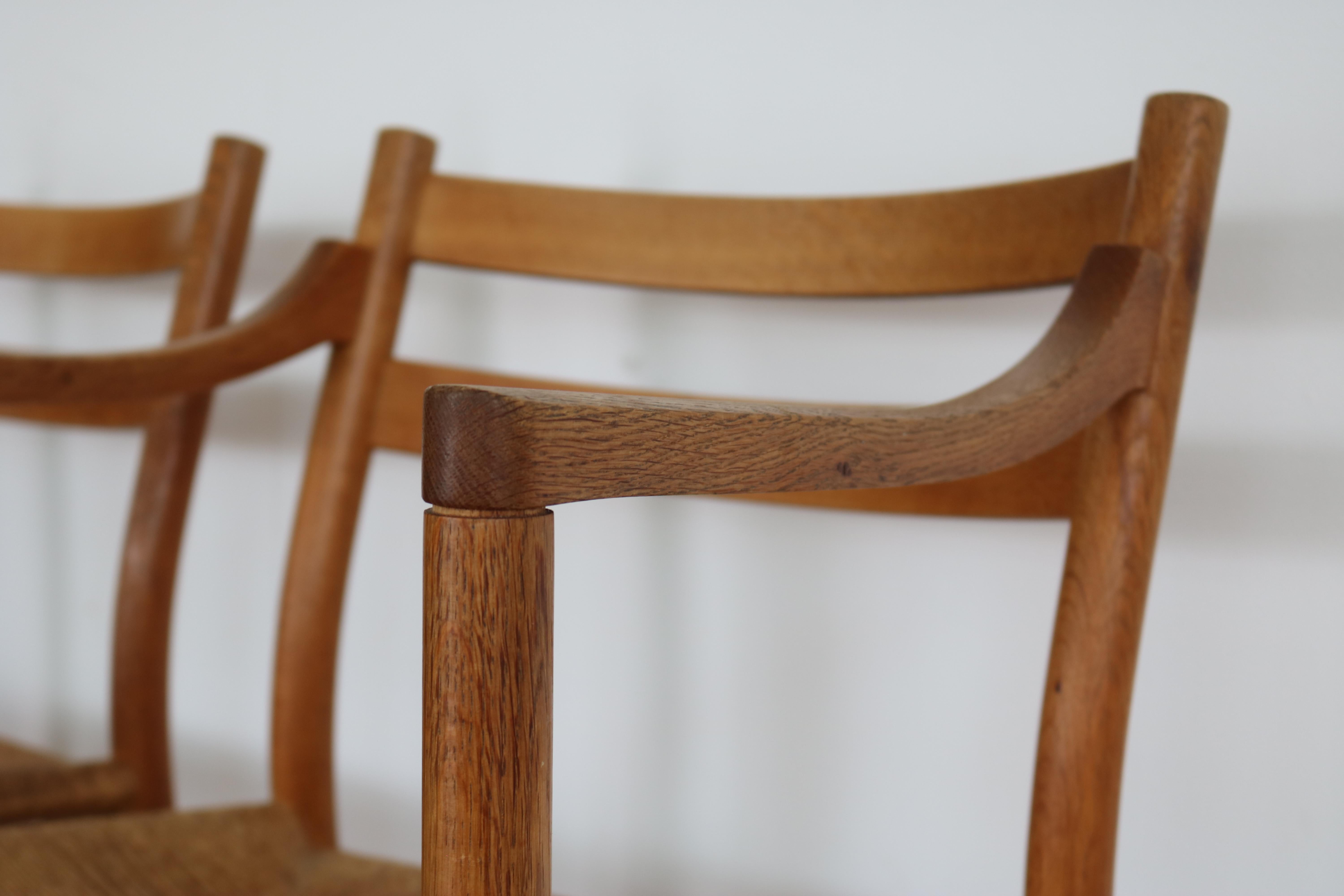  vintage dining room chairs | chairs | Hans Wegner | Danish For Sale 4