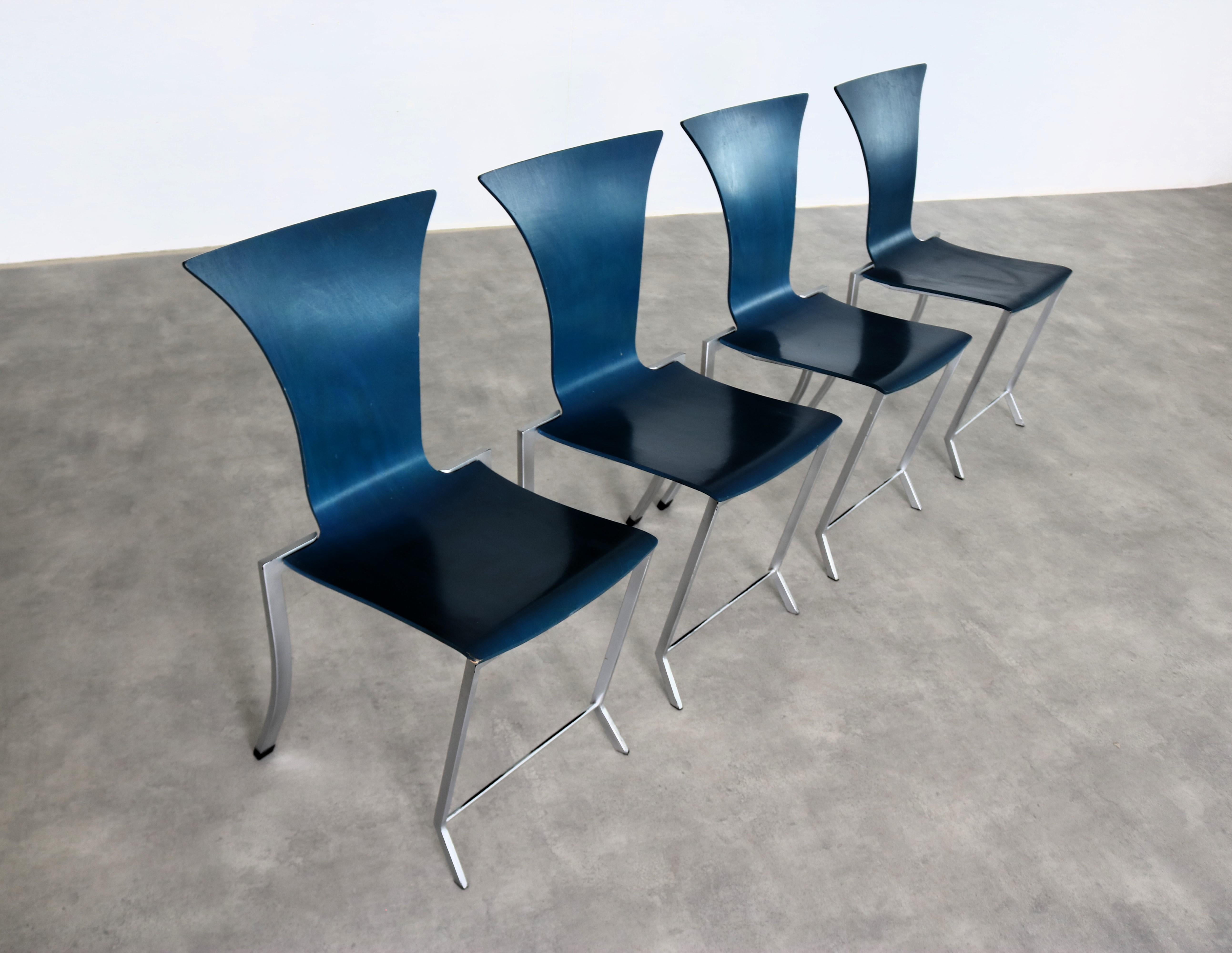 vintage dining room chairs  chairs  KFF Design In Good Condition For Sale In Lemmer, NL