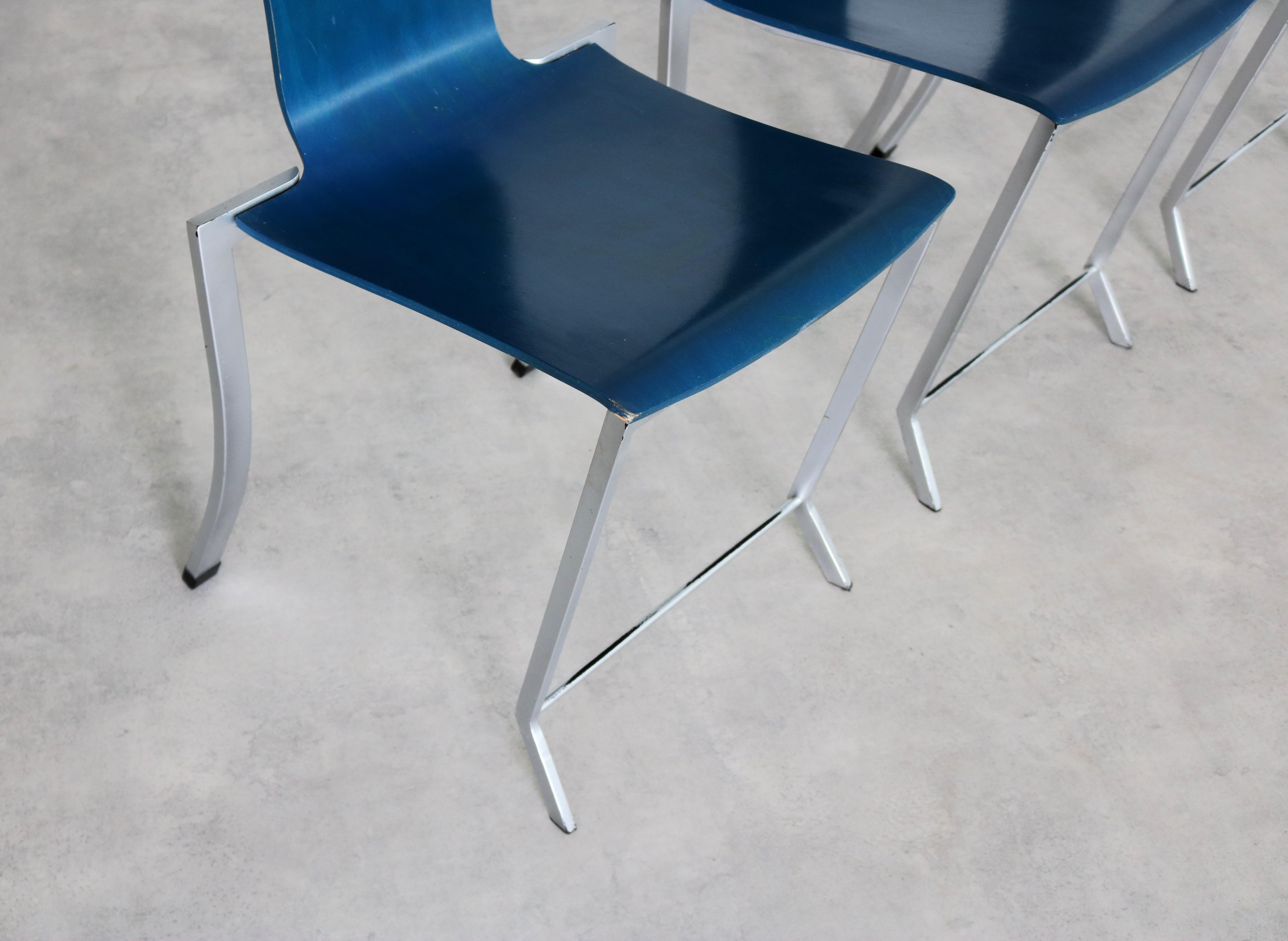 Late 20th Century vintage dining room chairs  chairs  KFF Design For Sale