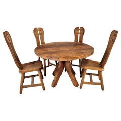 Vintage dining set by Depuydt, Belgium, 1960s