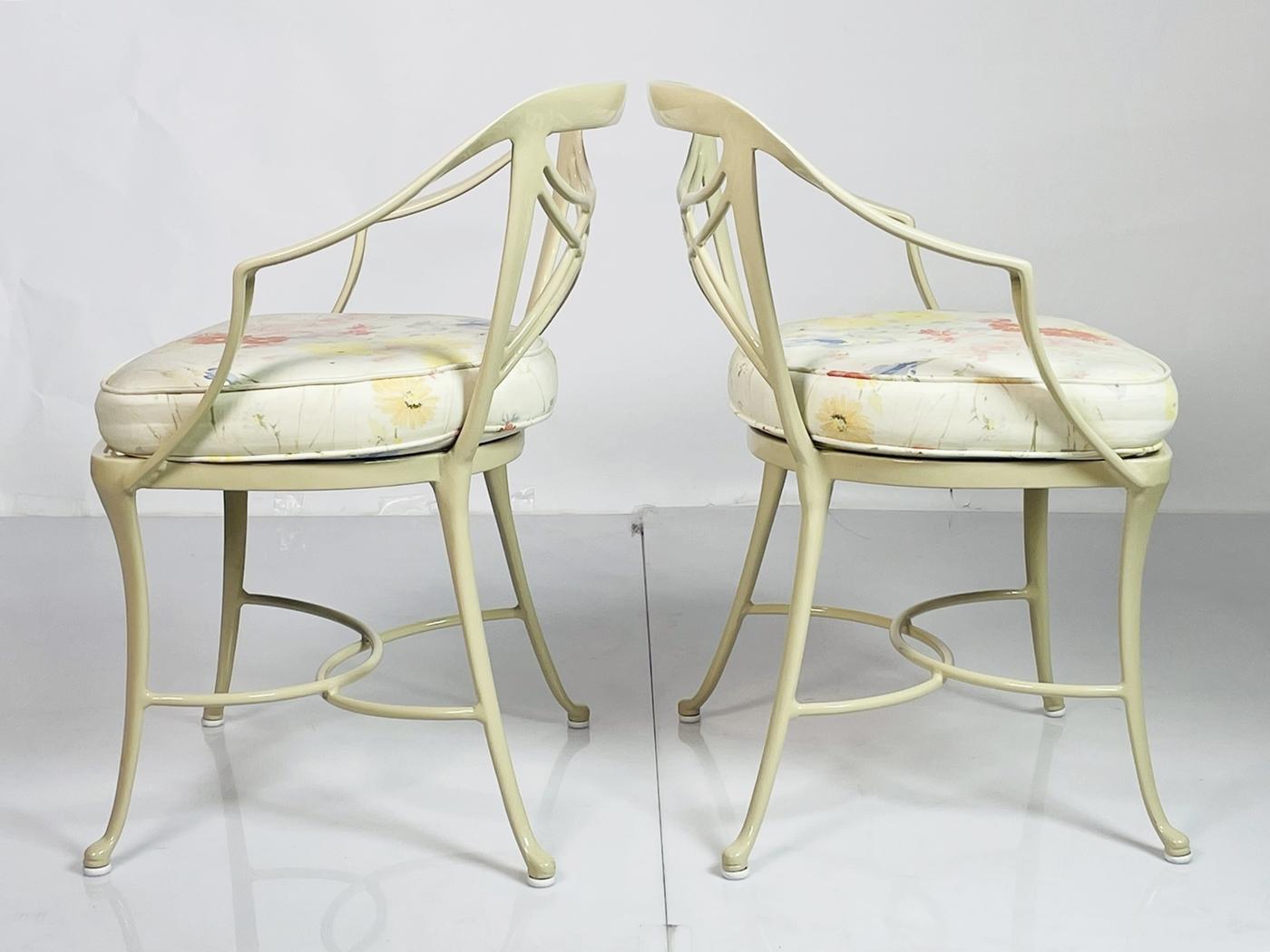 Vintage Dining Set - Four Armchairs & Table - by Brown-Jordan, USA 1970's For Sale 6