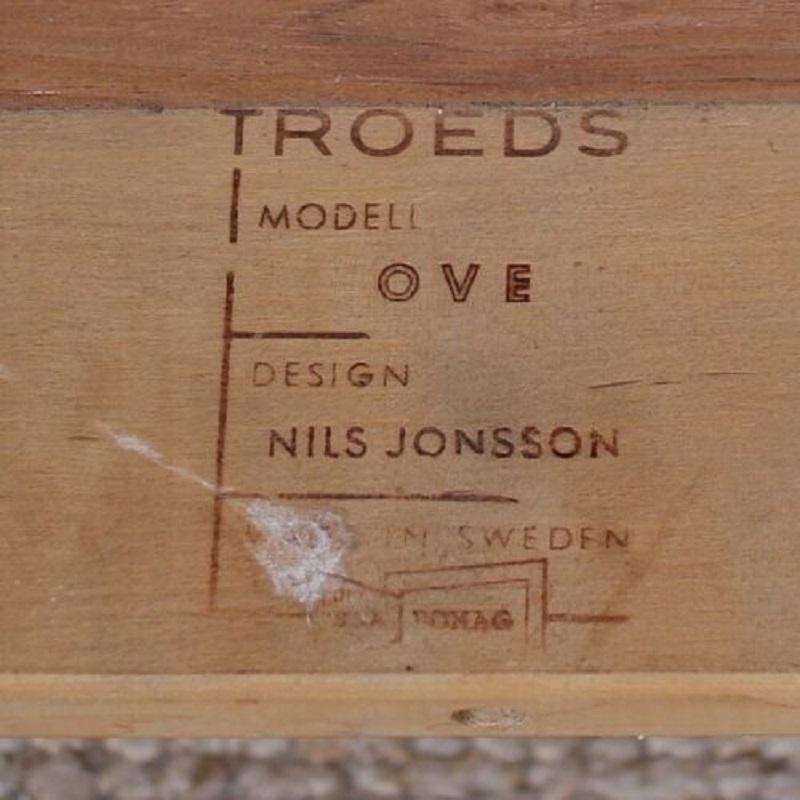 Vintage Dining Table 10-12-Seat Nils Jonsson Troeds Swedish Scandinavian For Sale 7