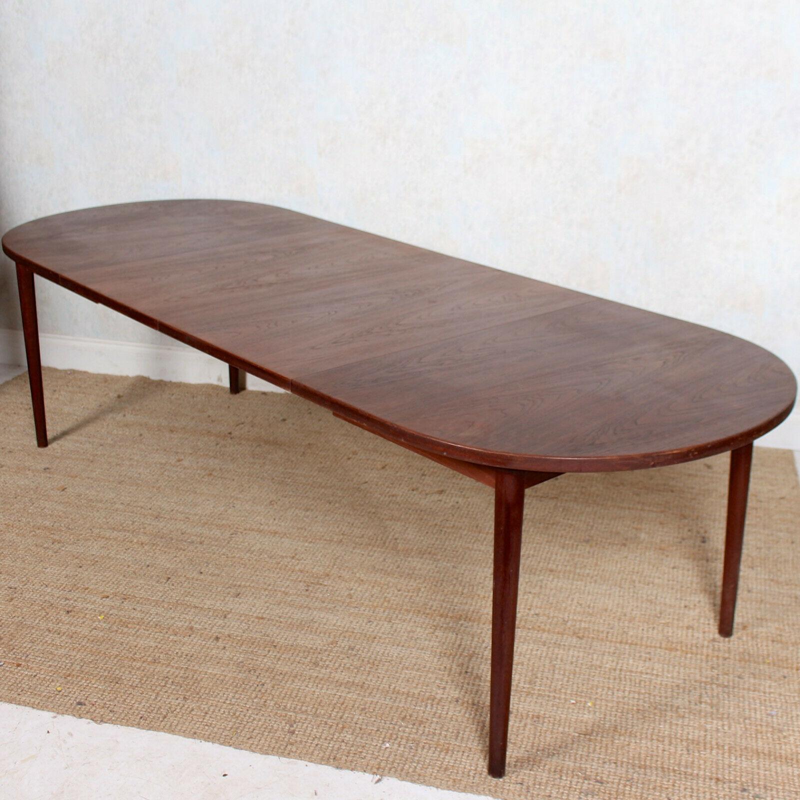 Vintage Dining Table 10-12-Seat Nils Jonsson Troeds Swedish Scandinavian In Good Condition For Sale In Newcastle upon Tyne, GB