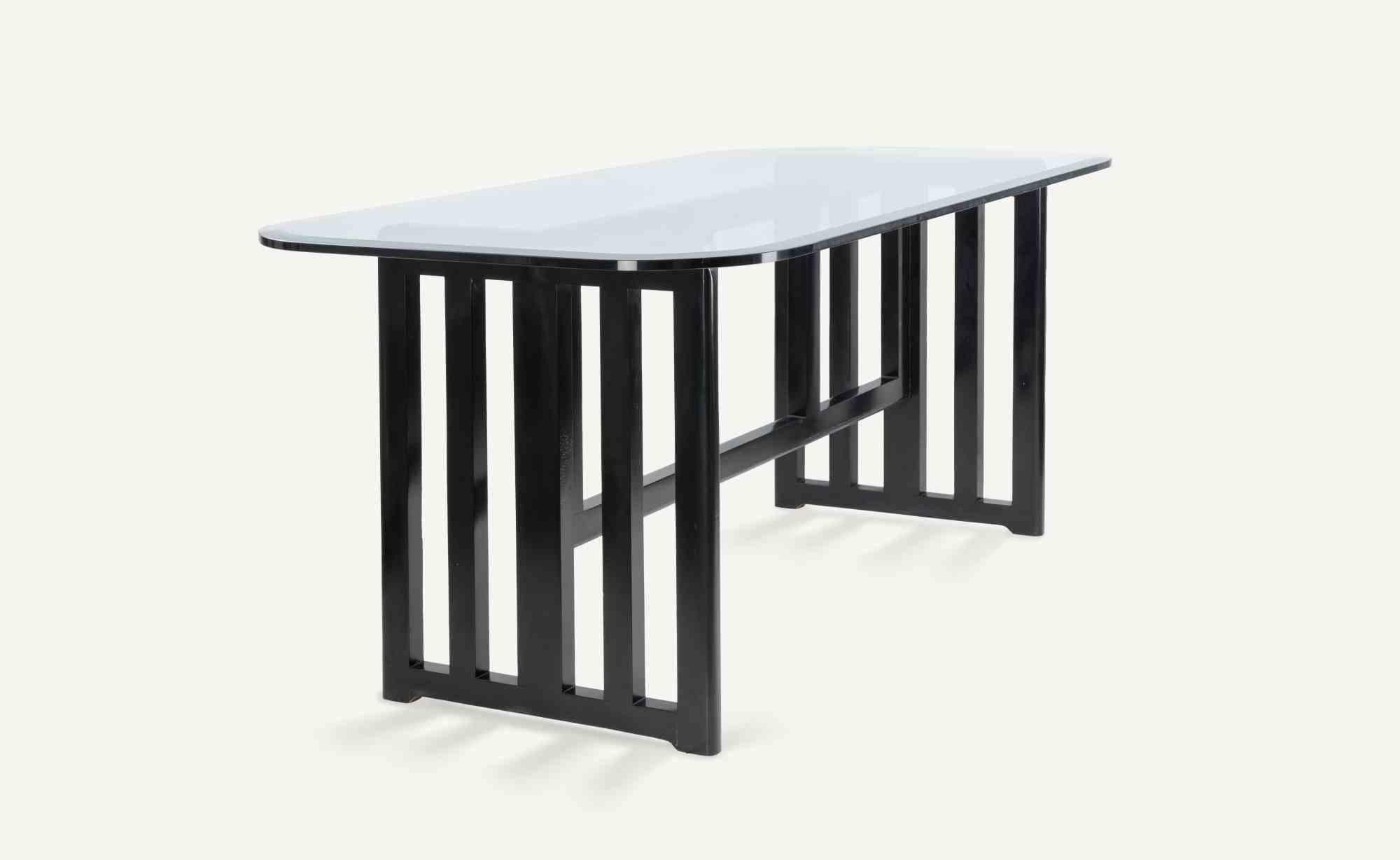 italien Table de salle à manger Art déco, Italie, années 1970 en vente