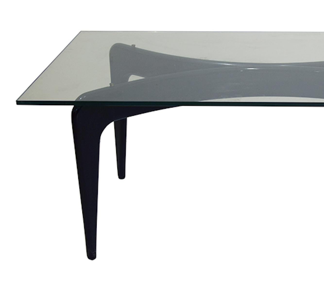 Vintage Dining Table by Giò Ponti for Fontana Arte, circa 1949 In Good Condition In Roma, IT