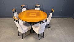 Vintage dining table by Giorgetti, 1970s