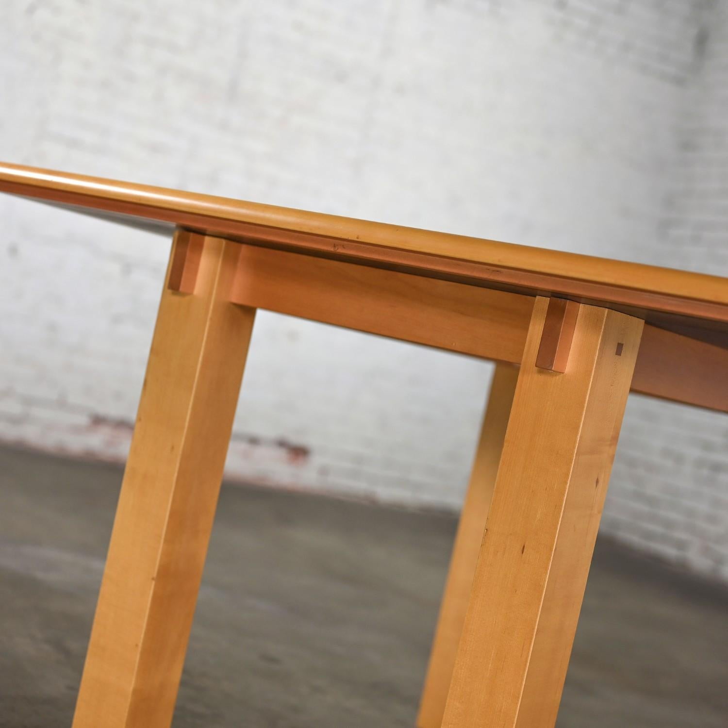 Table de salle à manger vintage de Michael Graves pour Craftwood a Div. of Sonnenberg Ind en vente 6