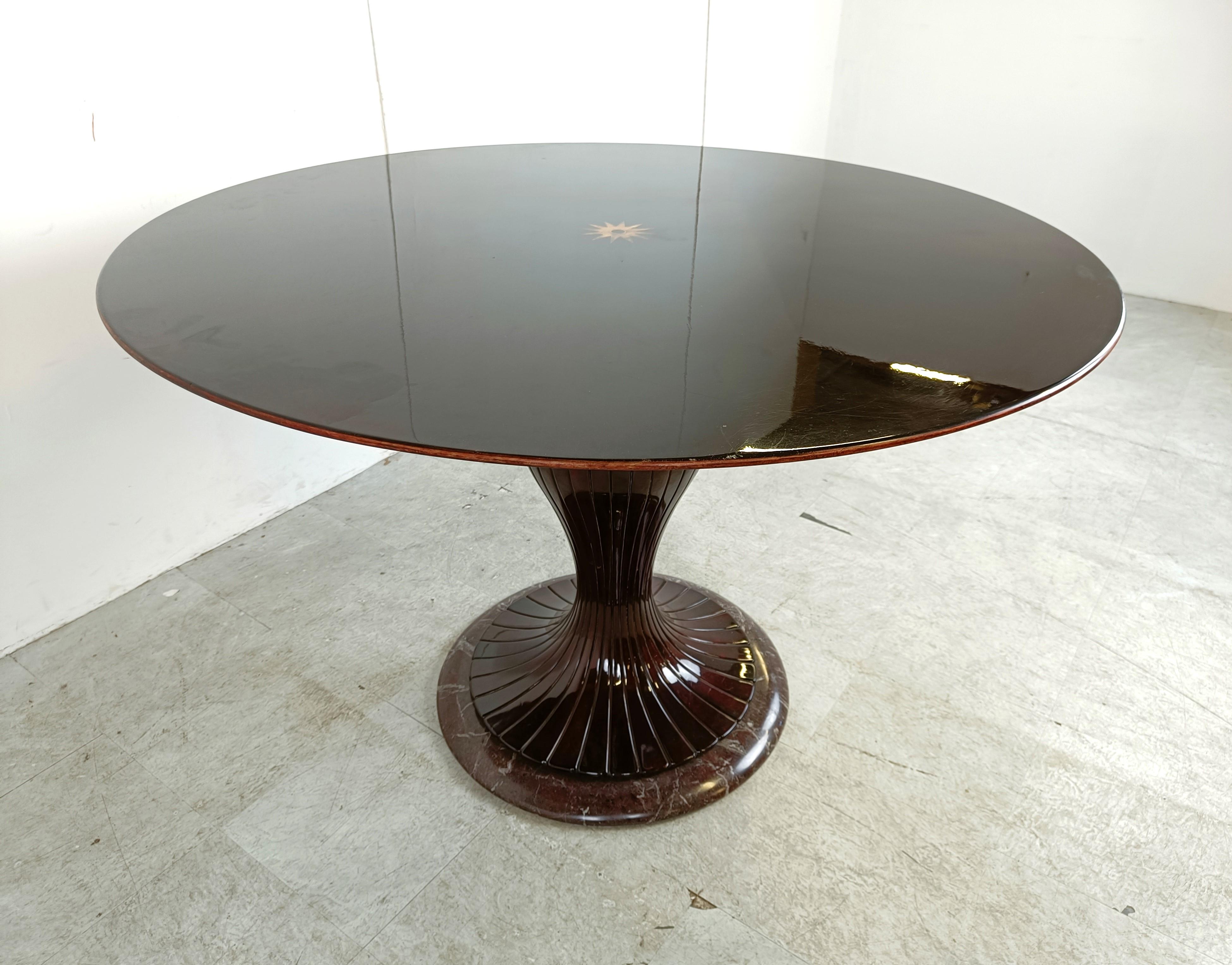 Vintage dining table by Vittorio Dassi, 1950s 3