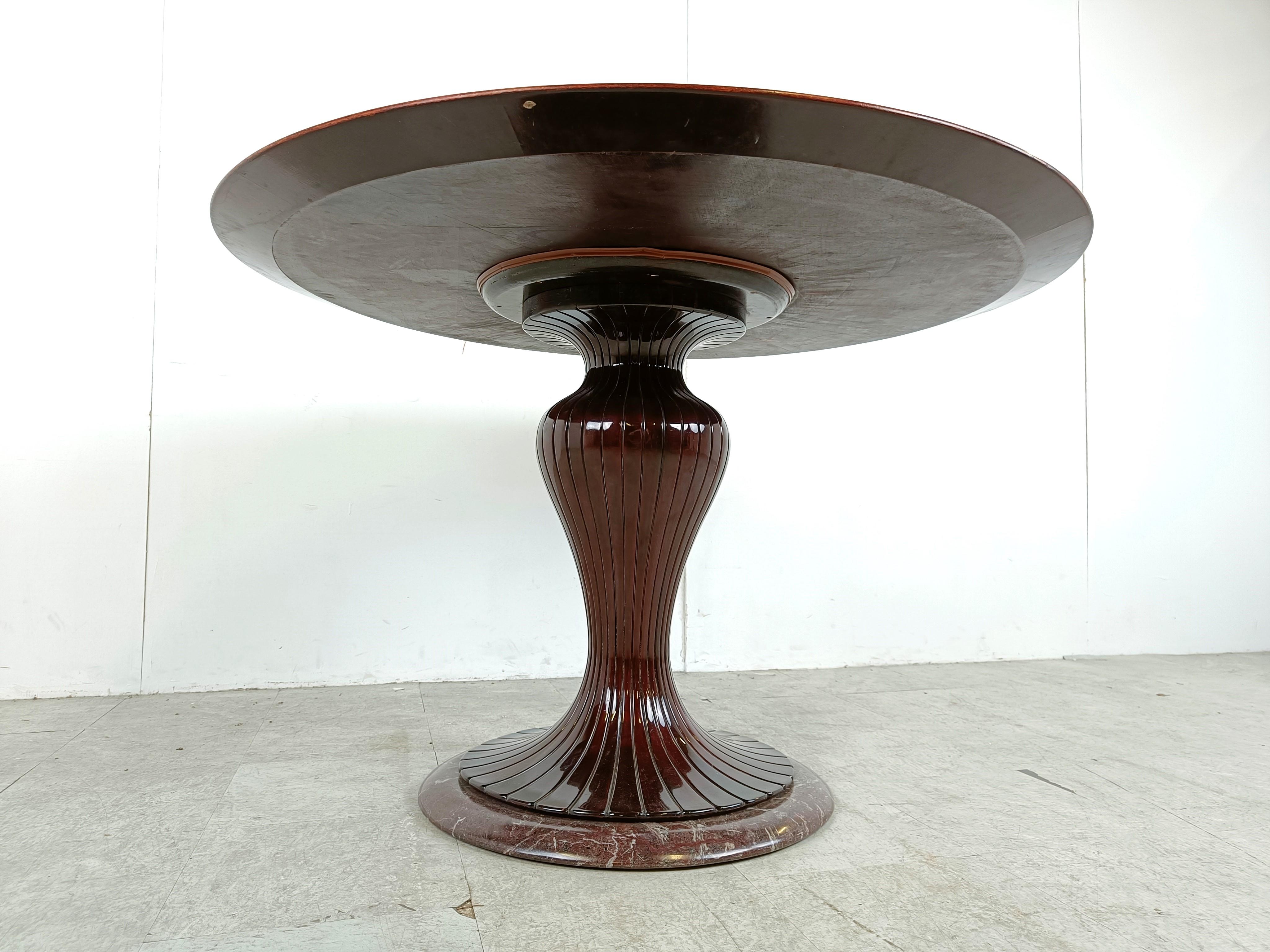 Mid-20th Century Vintage dining table by Vittorio Dassi, 1950s