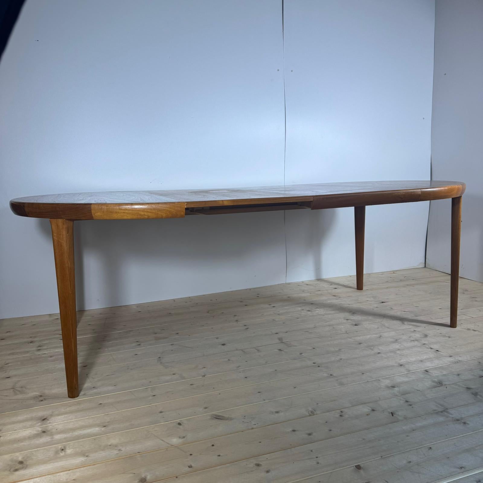 Table de salle à manger vintage, Danemark 1960 Bon état - En vente à Torino, IT