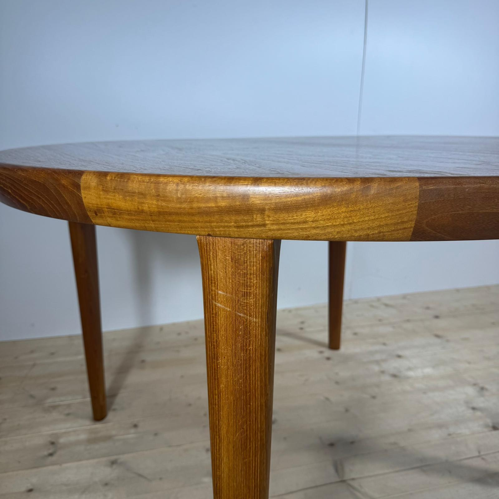 Mid-20th Century Table de salle à manger vintage, Danemark 1960 en vente