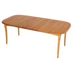vintage dining table  extendable  1950s  Swedish