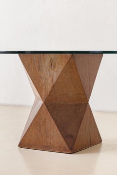 Vintage Dining table from Protest Furniture series, José Zanine Caldas, 1970s