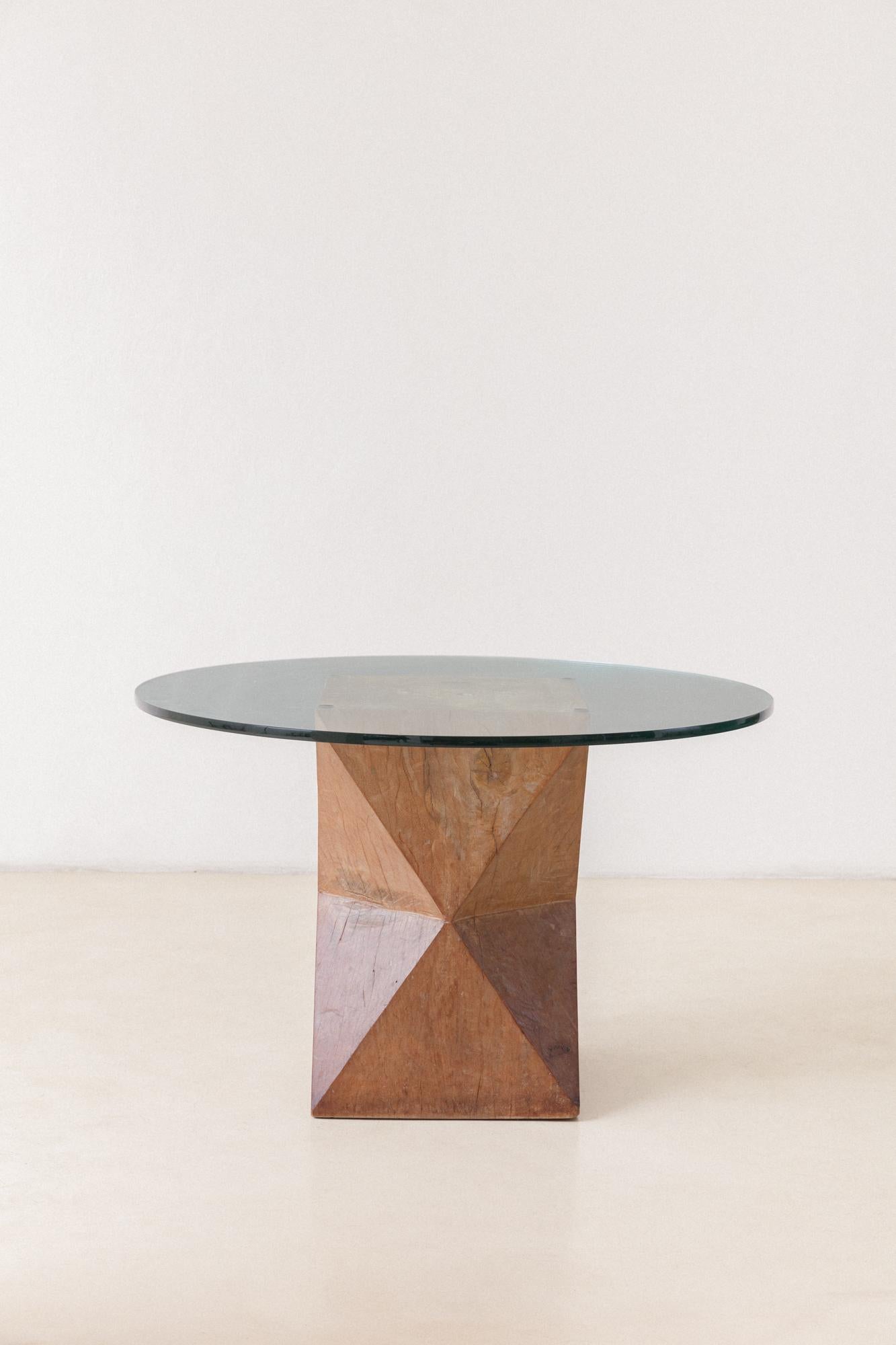 Vintage-Esstisch aus der Serie Protest Furniture, José Zanine Caldas, 1970er Jahre im Angebot 1