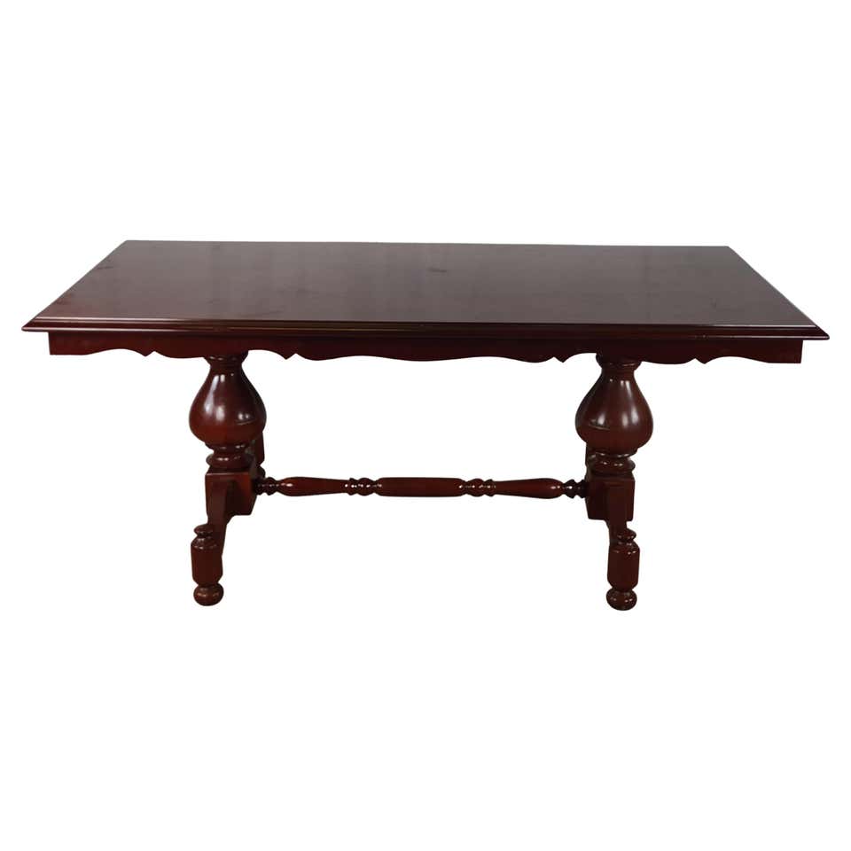 80s Table 80s Dining Table - 222 For Sale on 1stDibs