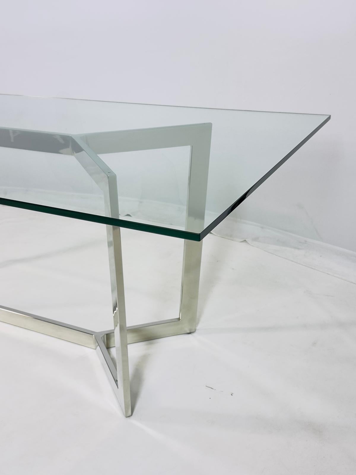 Table de salle à manger vintage dans le style de Paul Legeard, France 20ème siècle en vente 5