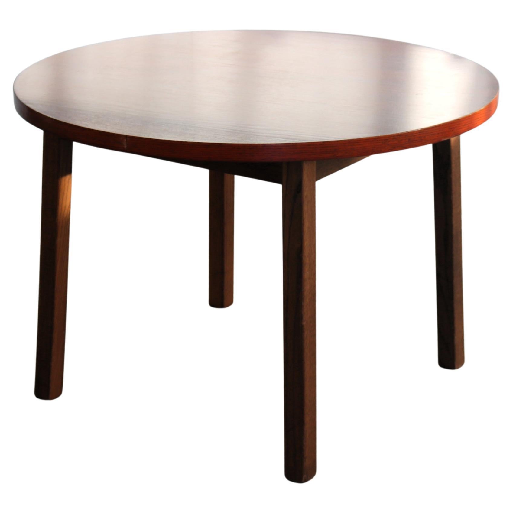 Vintage dining table round table 1970s