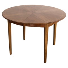 vintage dining table  round table  60s  Swedish