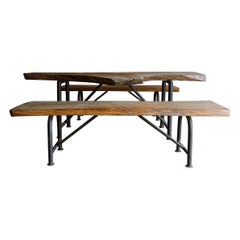 Vintage Dining Table Set from Denmark, circa 1960