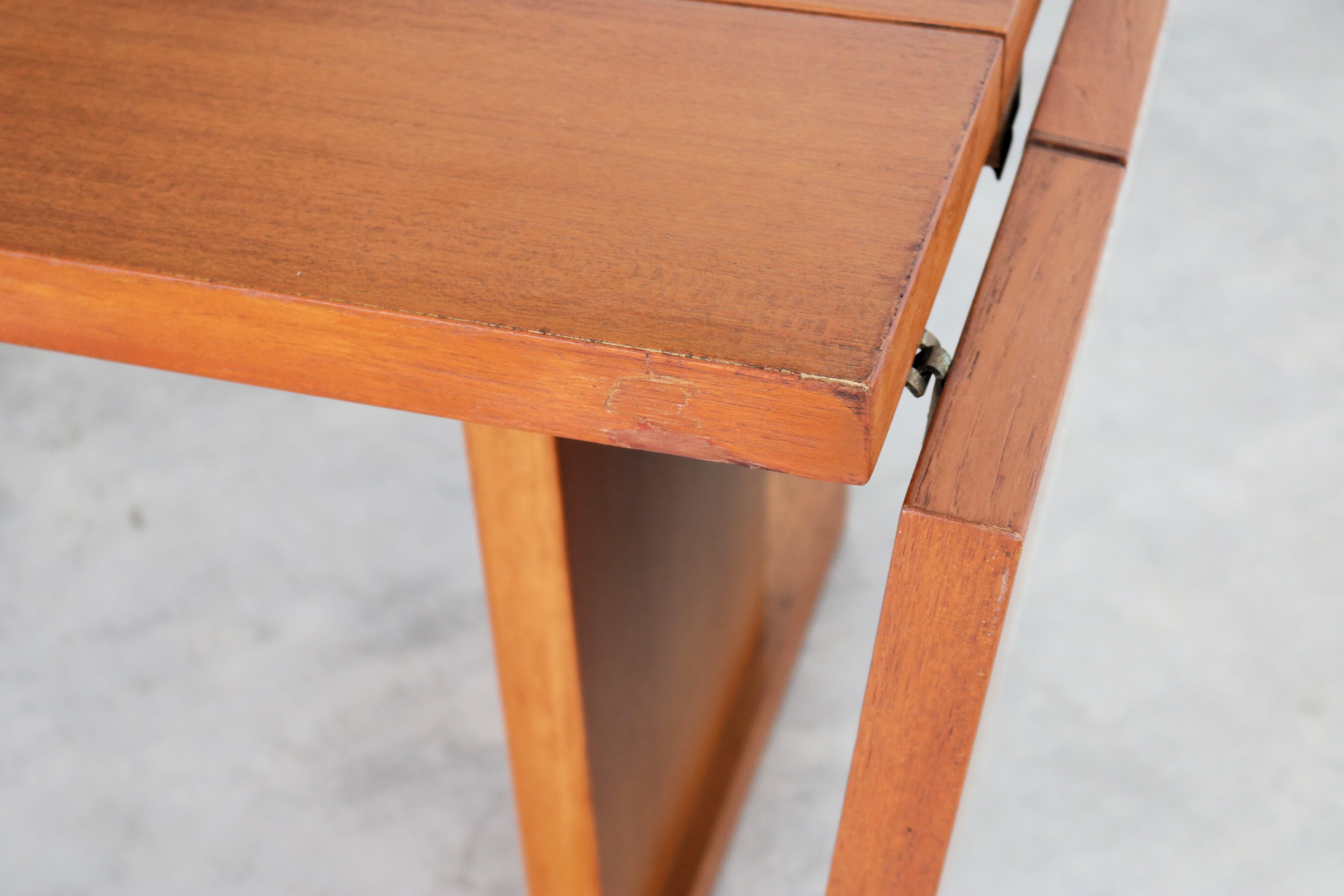 Vintage dining table  table  1960s  extendable For Sale 1
