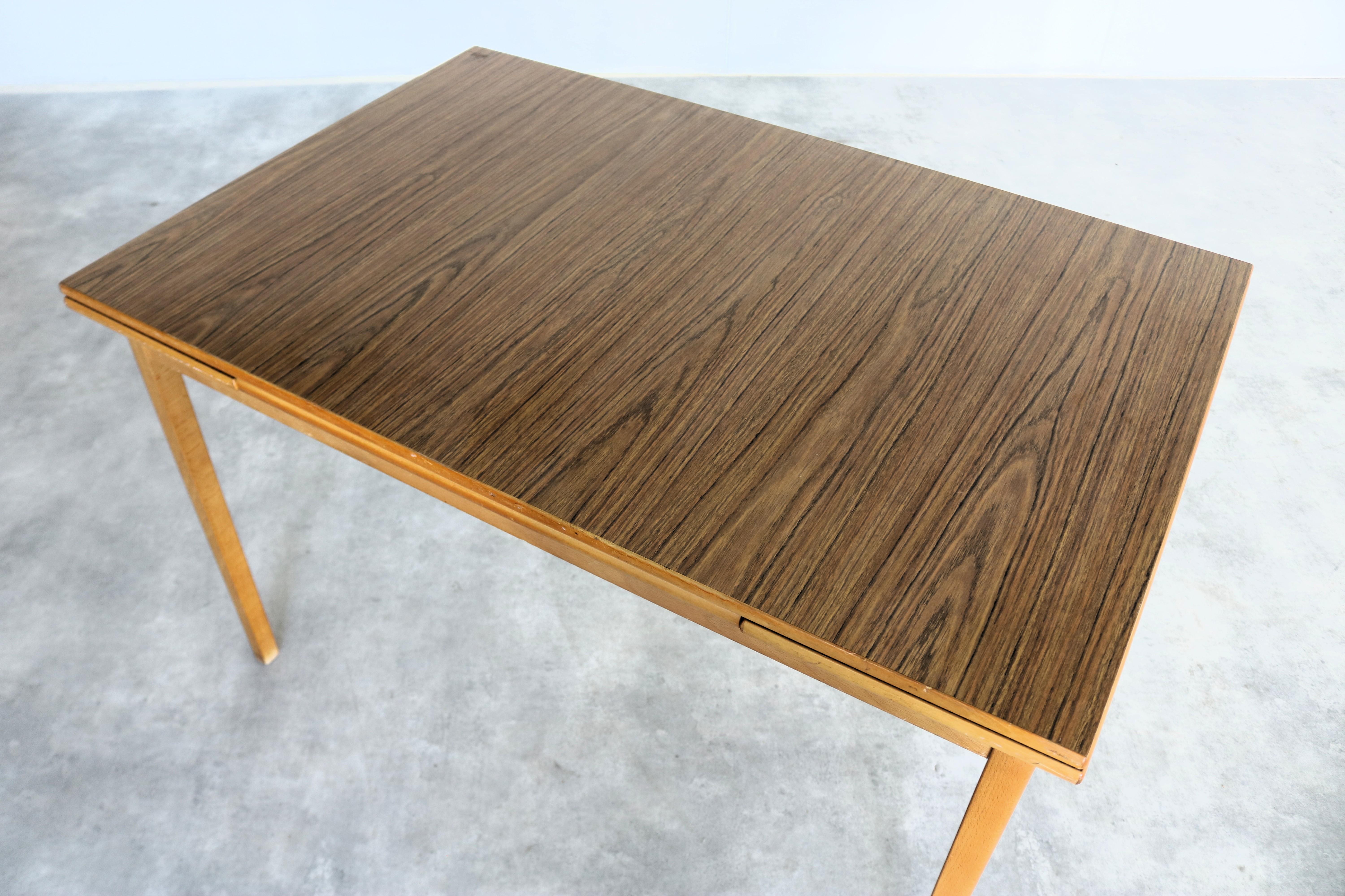 Teak Vintage dining table  table  1960s  extendable  Swedish For Sale